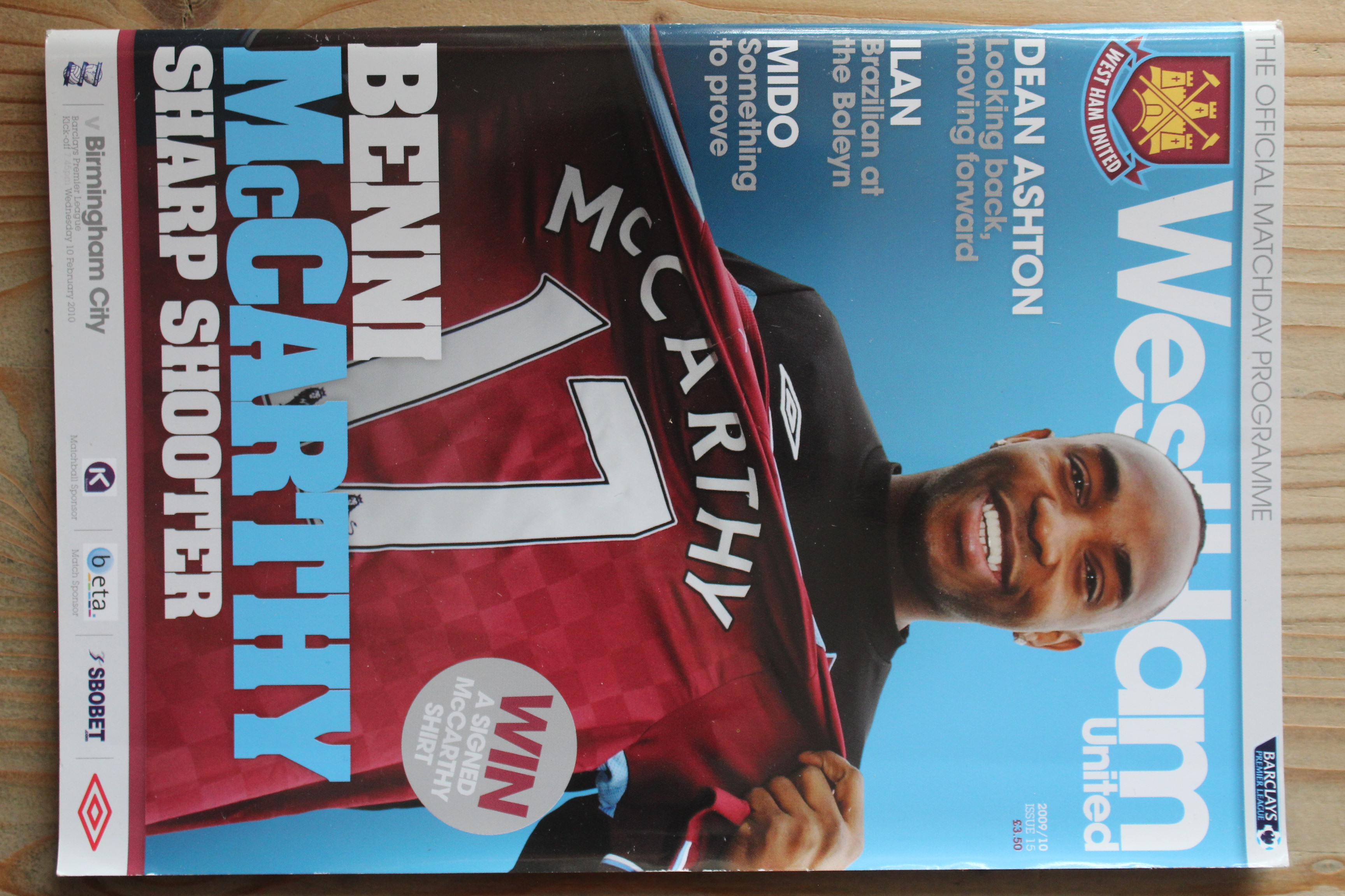 West Ham United FC v Birmingham City FC