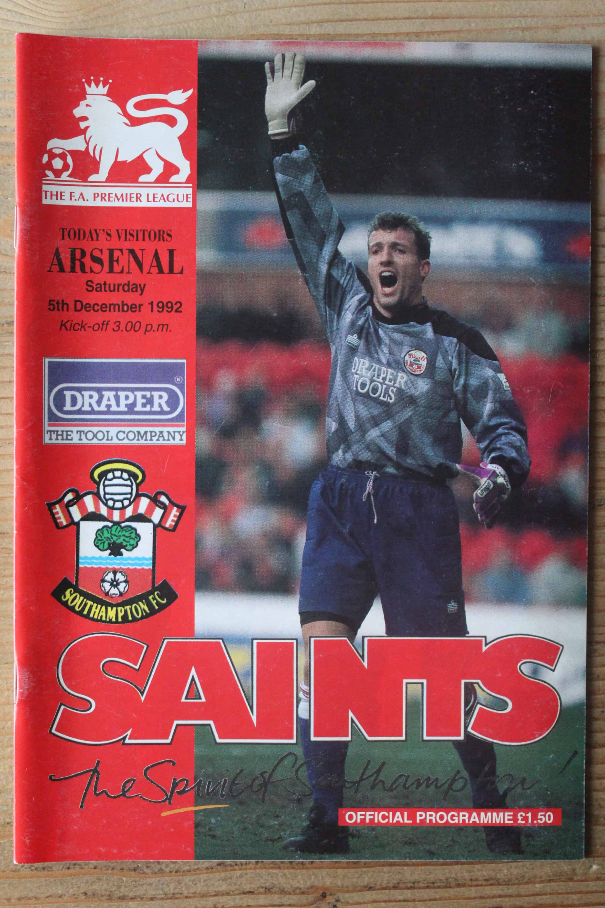 Southampton FC v Arsenal FC