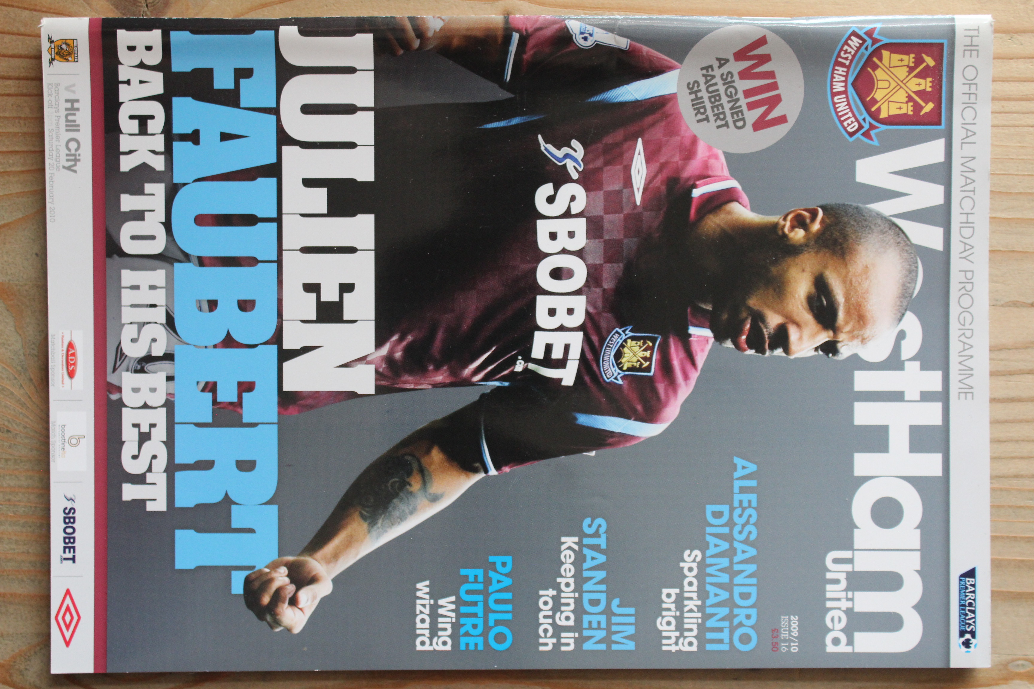West Ham United FC v Hull City FC