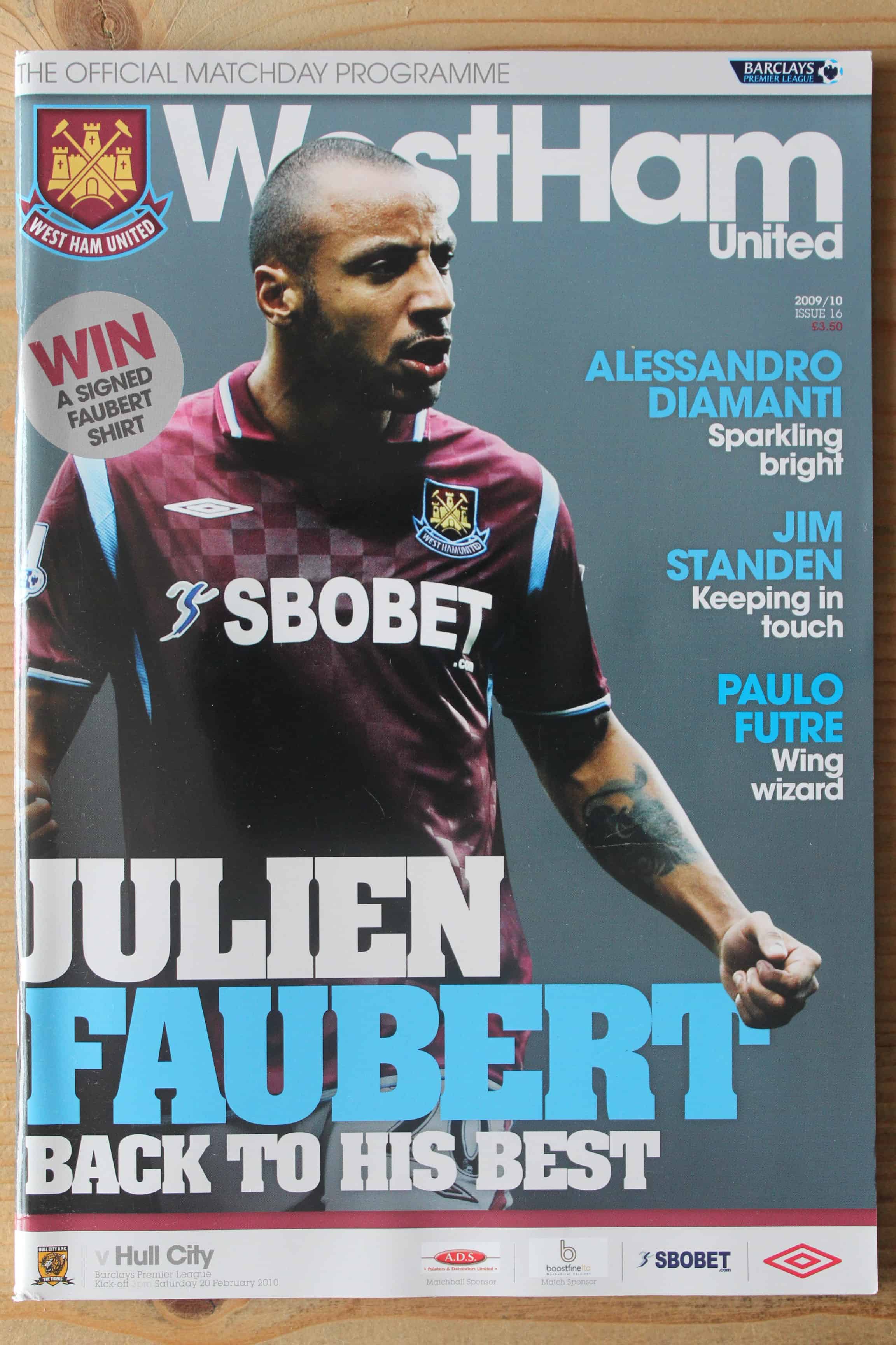 West Ham United FC v Hull City FC