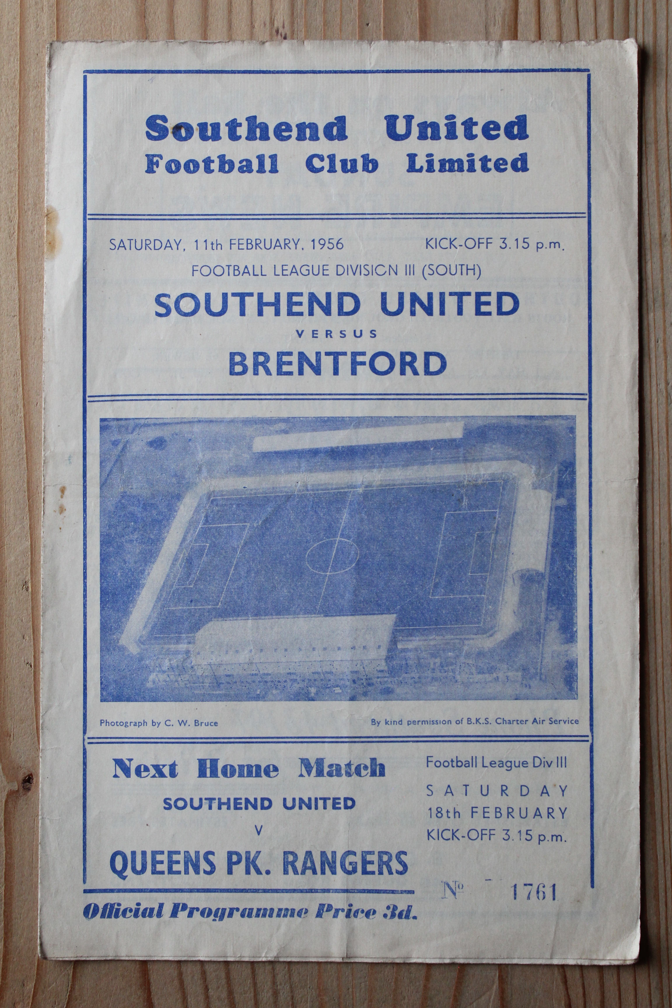 Southend United FC v Brentford FC