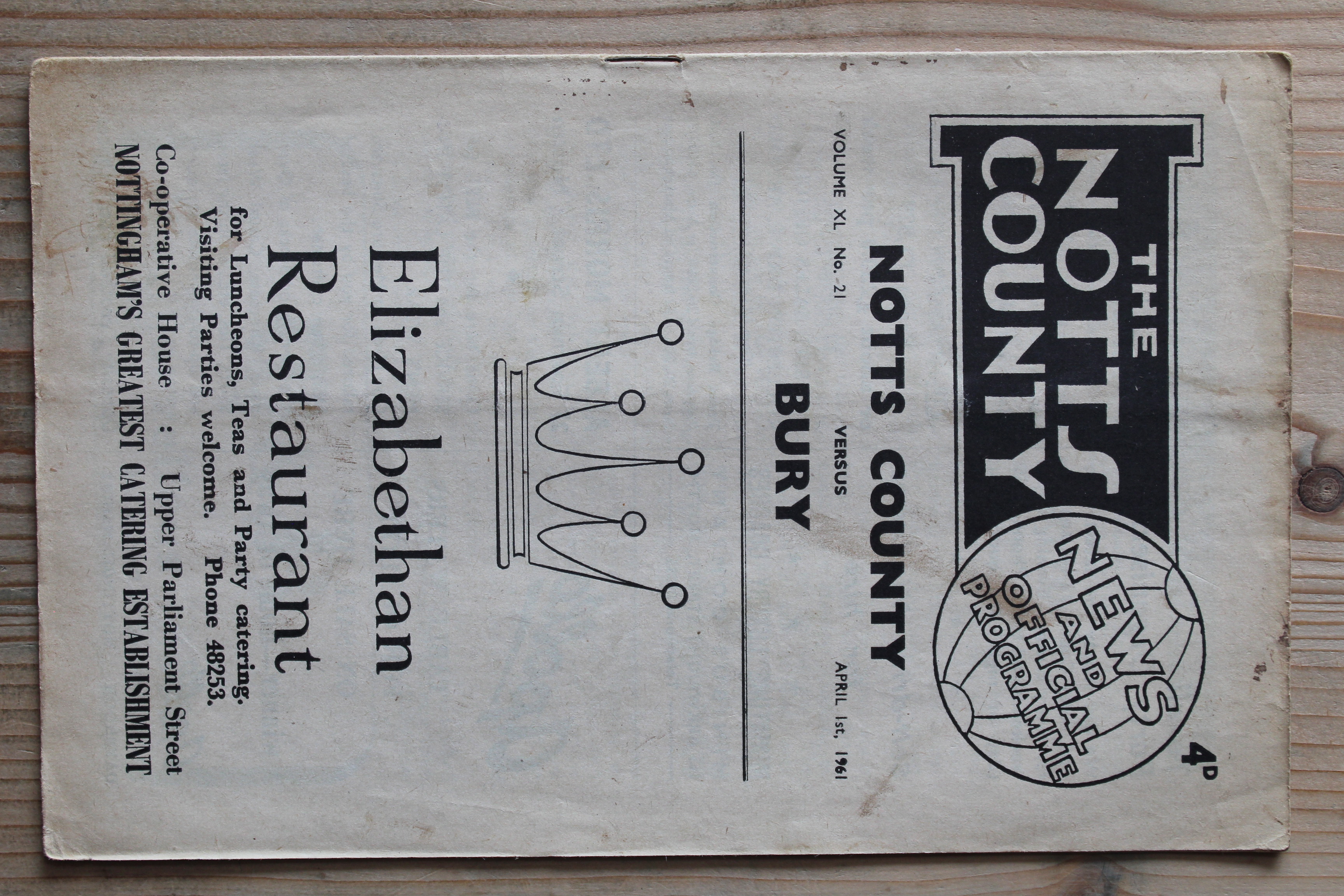 Notts County FC v Bury FC