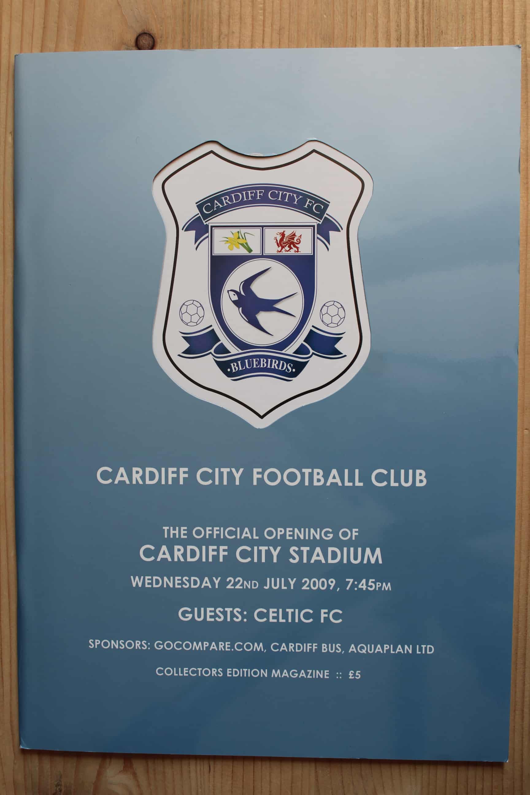 Cardiff City FC v Celtic (Glasgow) FC