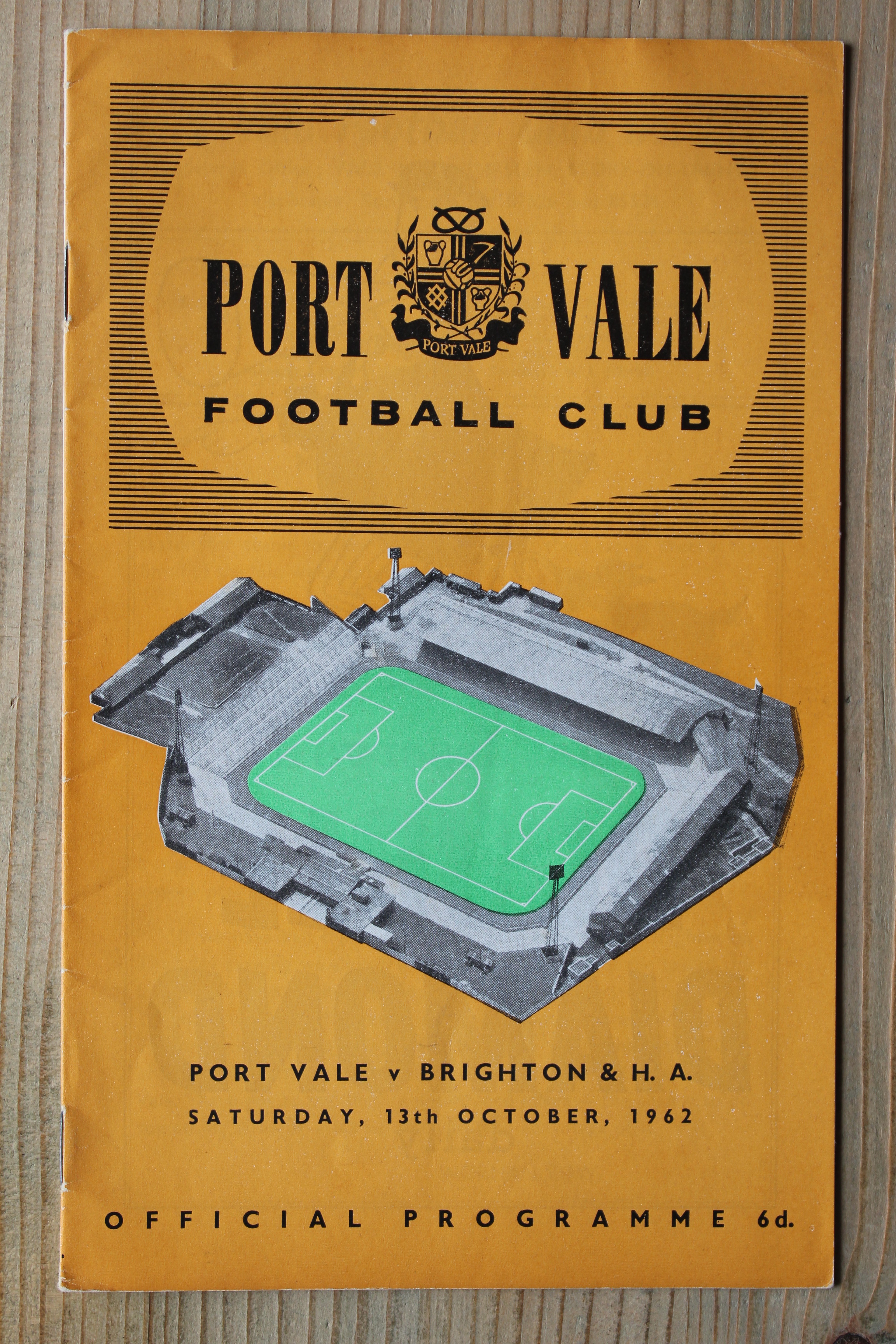 Port Vale FC v Brighton & Hove Albion FC