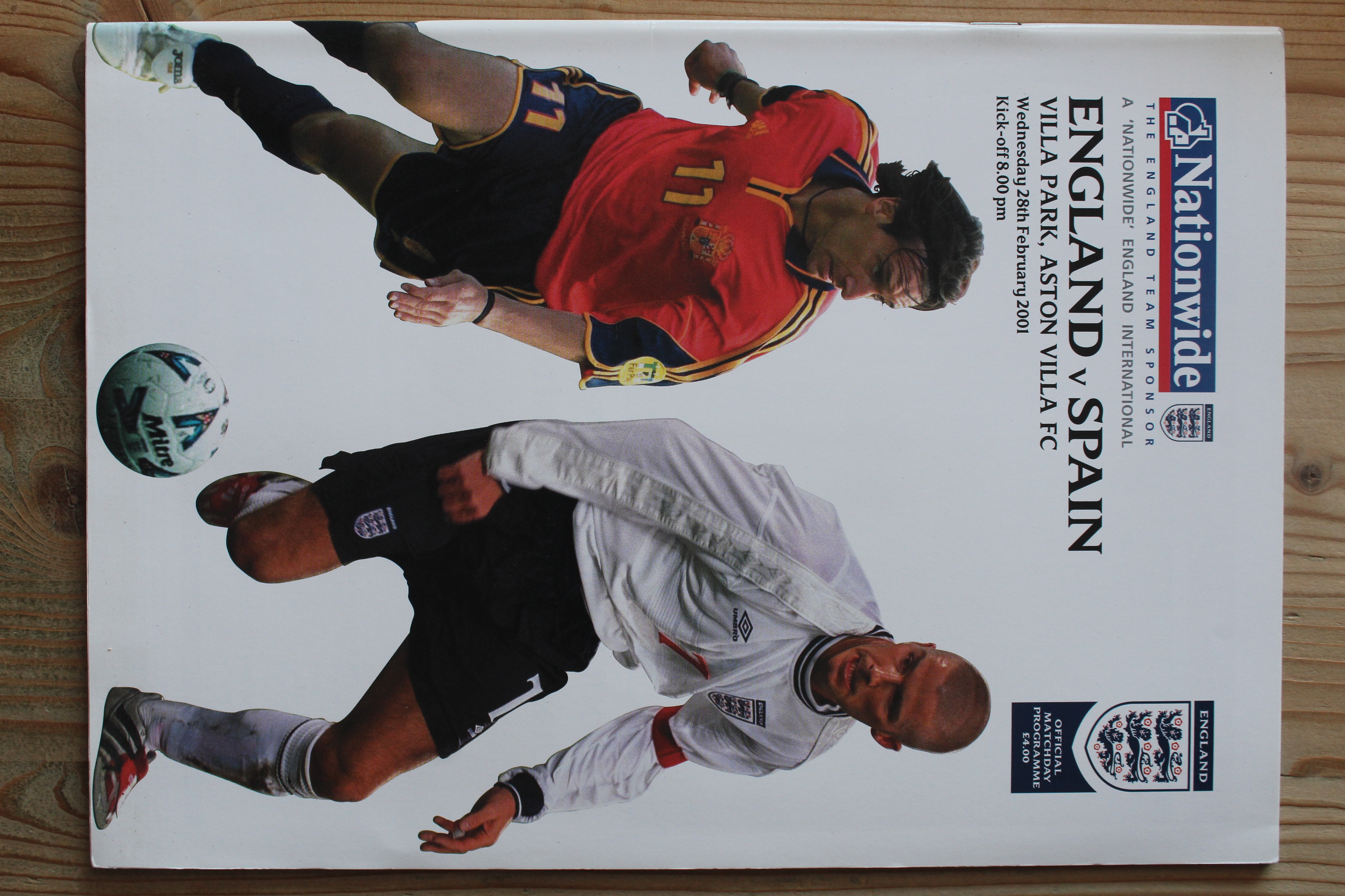 England v Spain