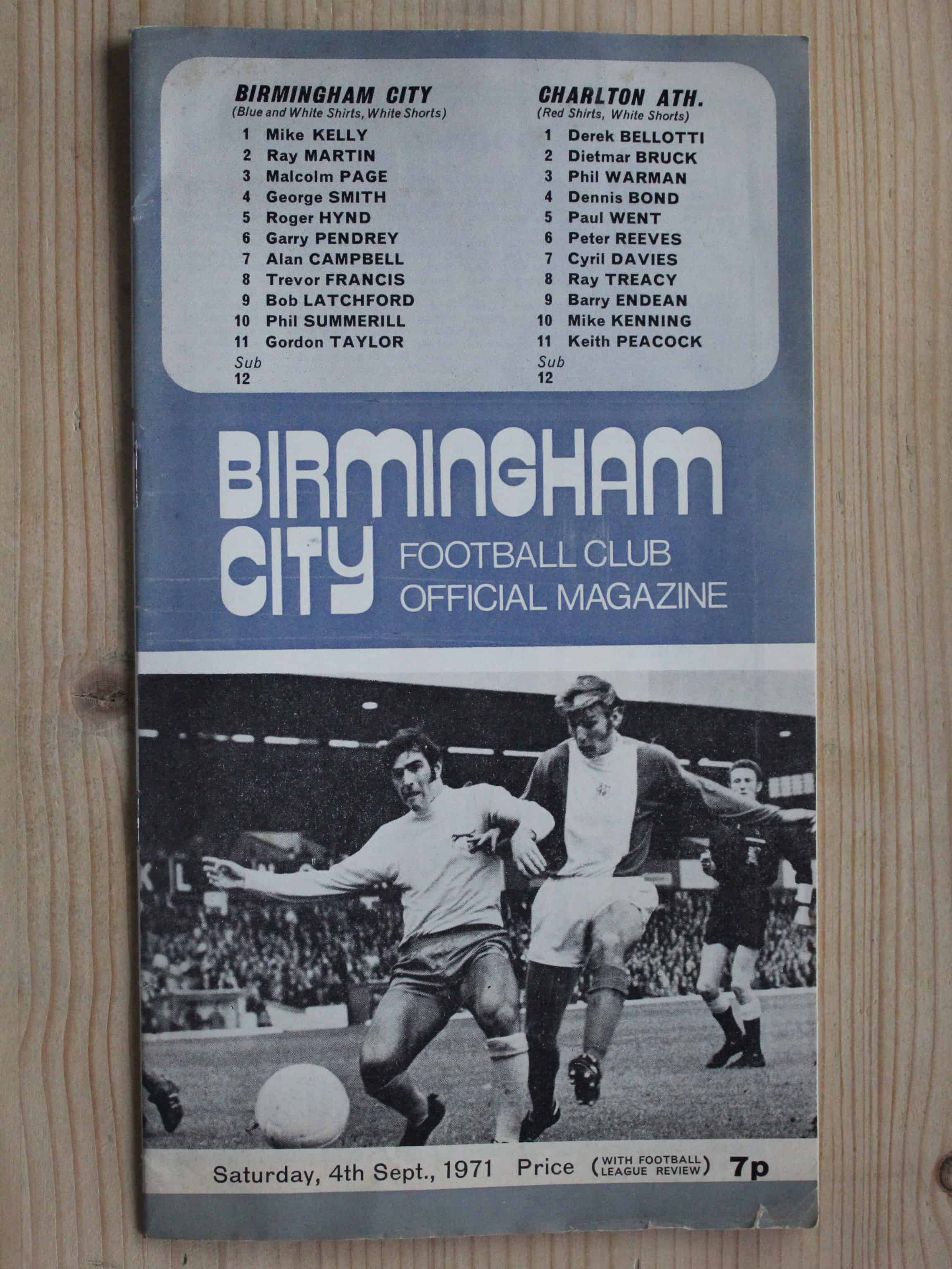 Birmingham City FC v Charlton Athletic FC