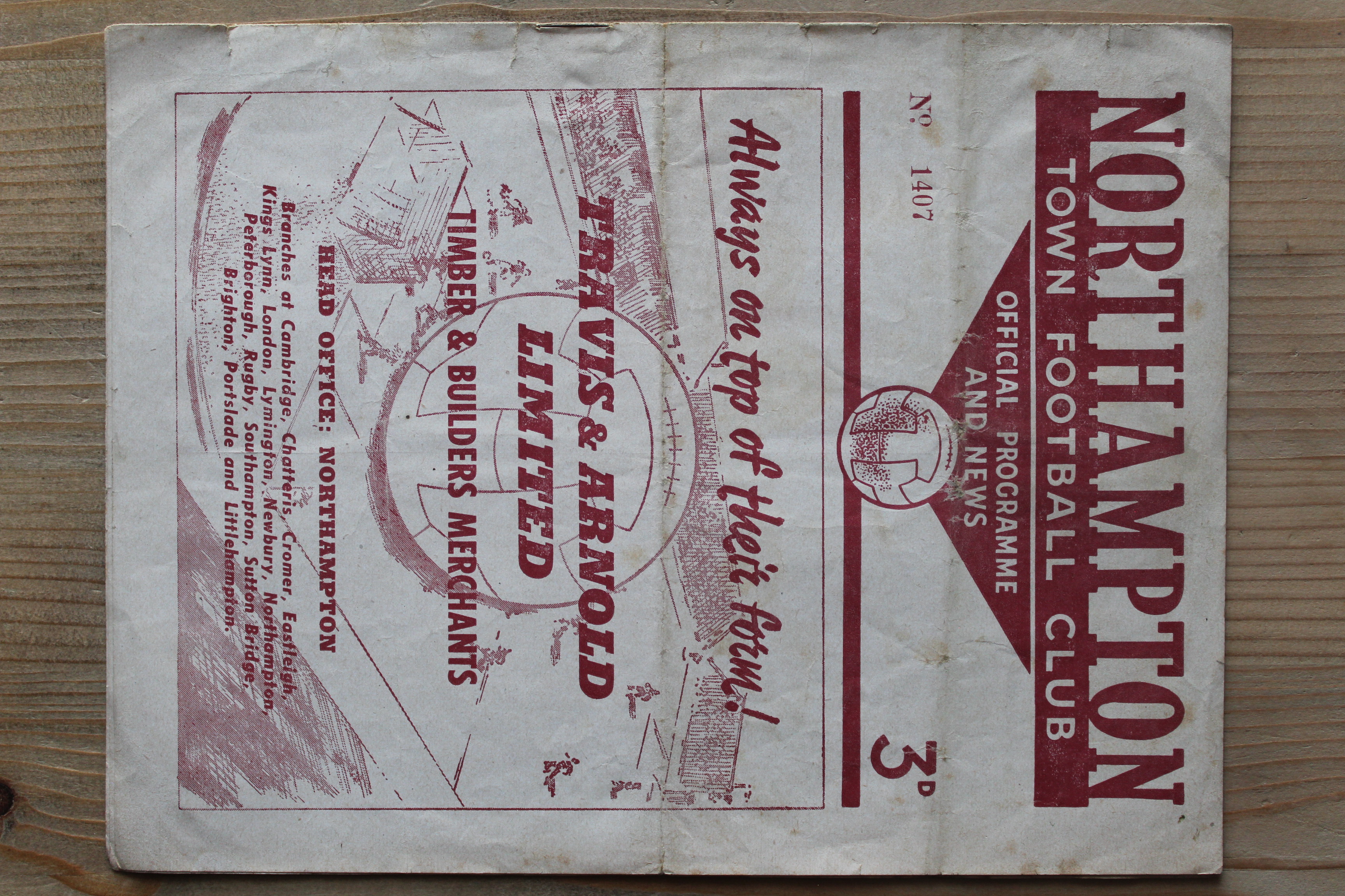 Northampton Town FC v Walsall FC