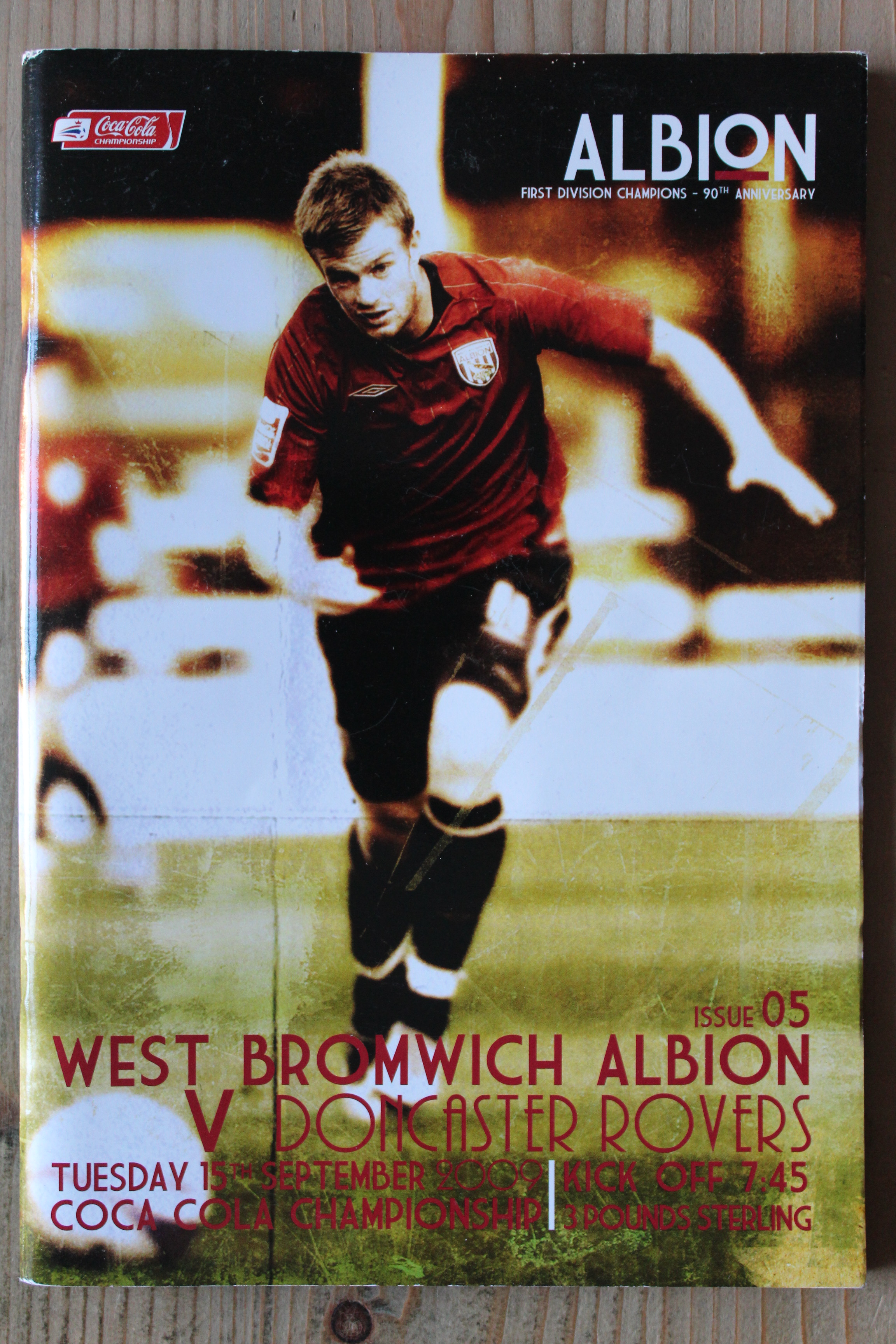 West Bromwich Albion FC  v Doncaster Rovers FC