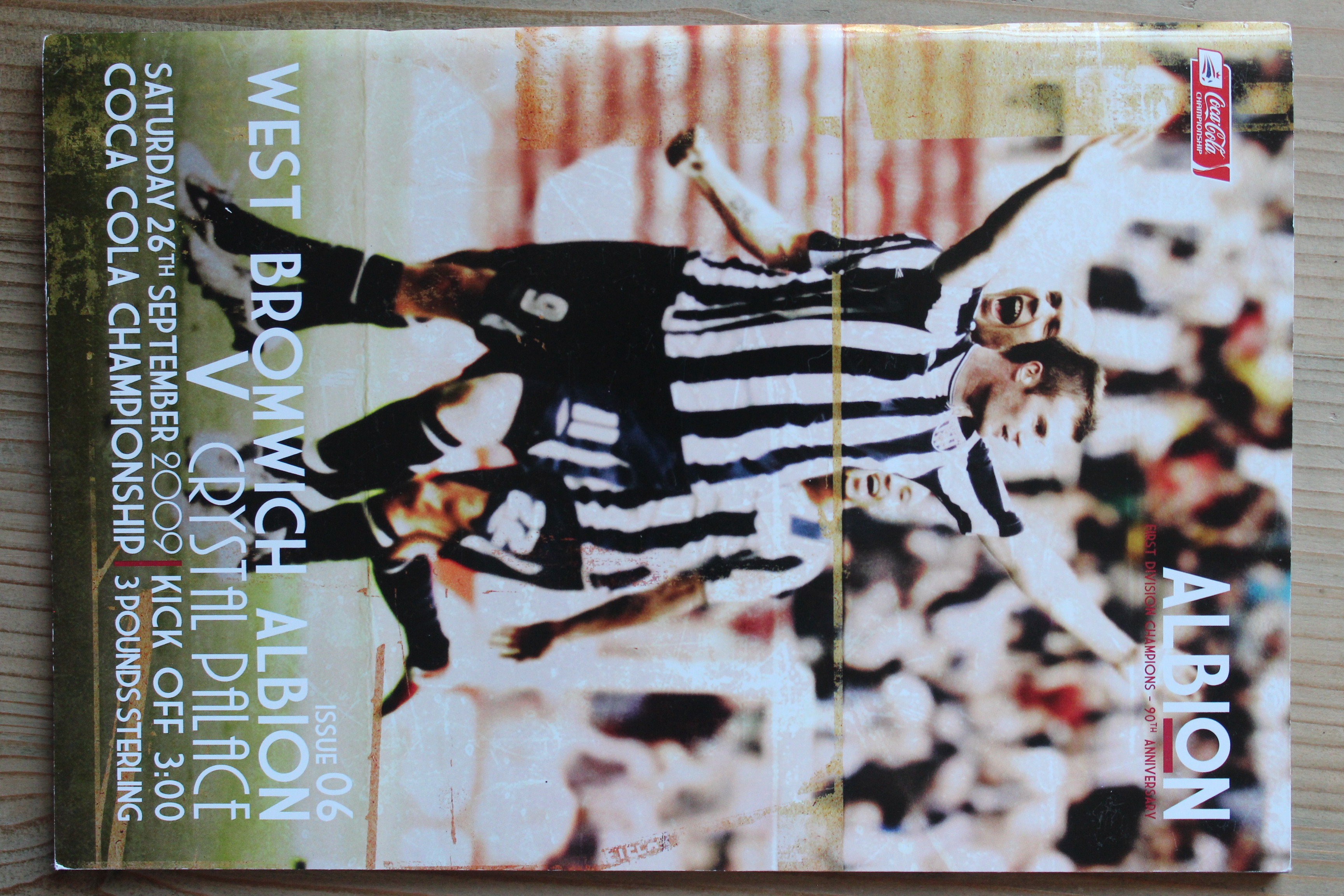 West Bromwich Albion FC  v Crystal Palace FC