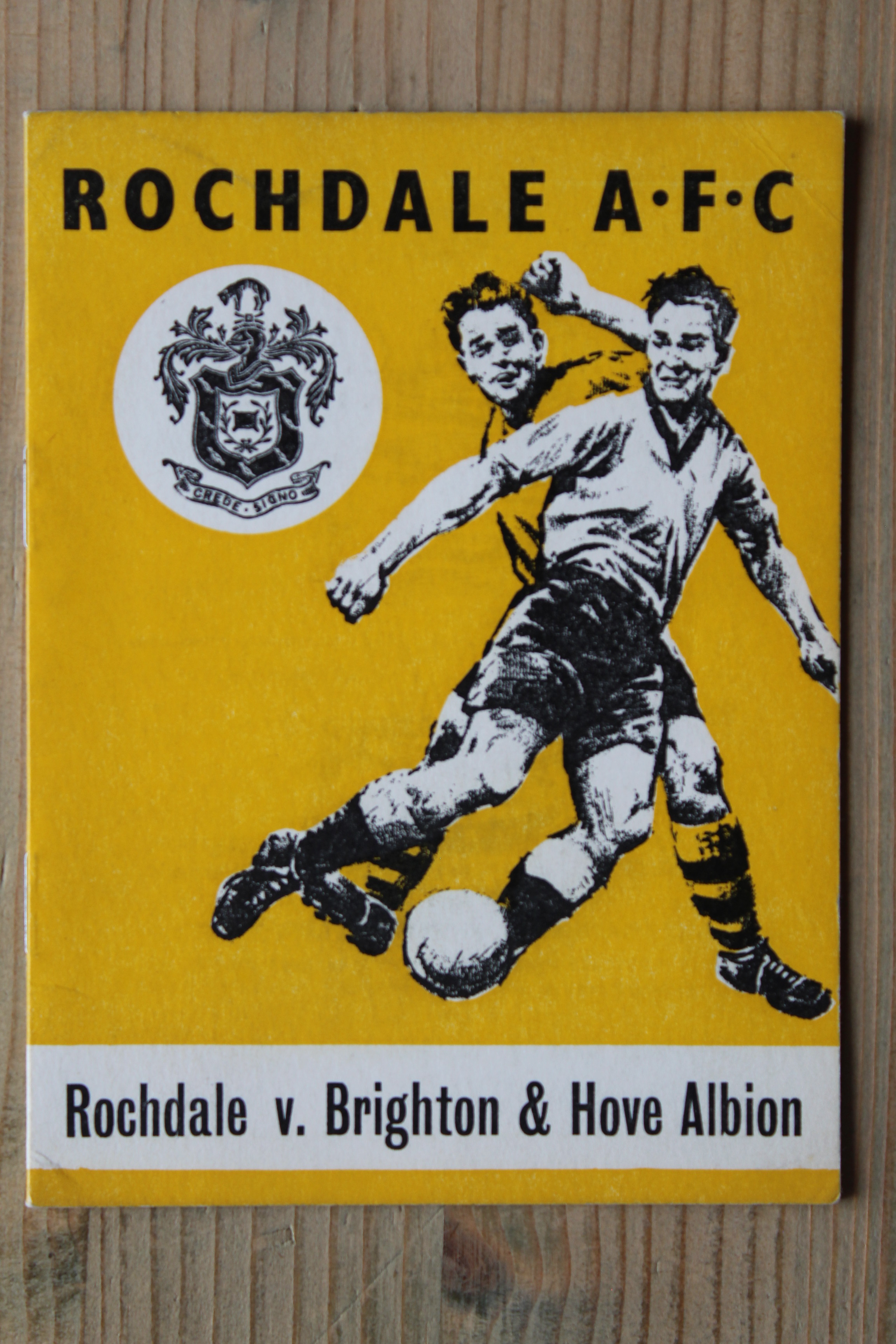 Rochdale FC v Brighton & Hove Albion FC