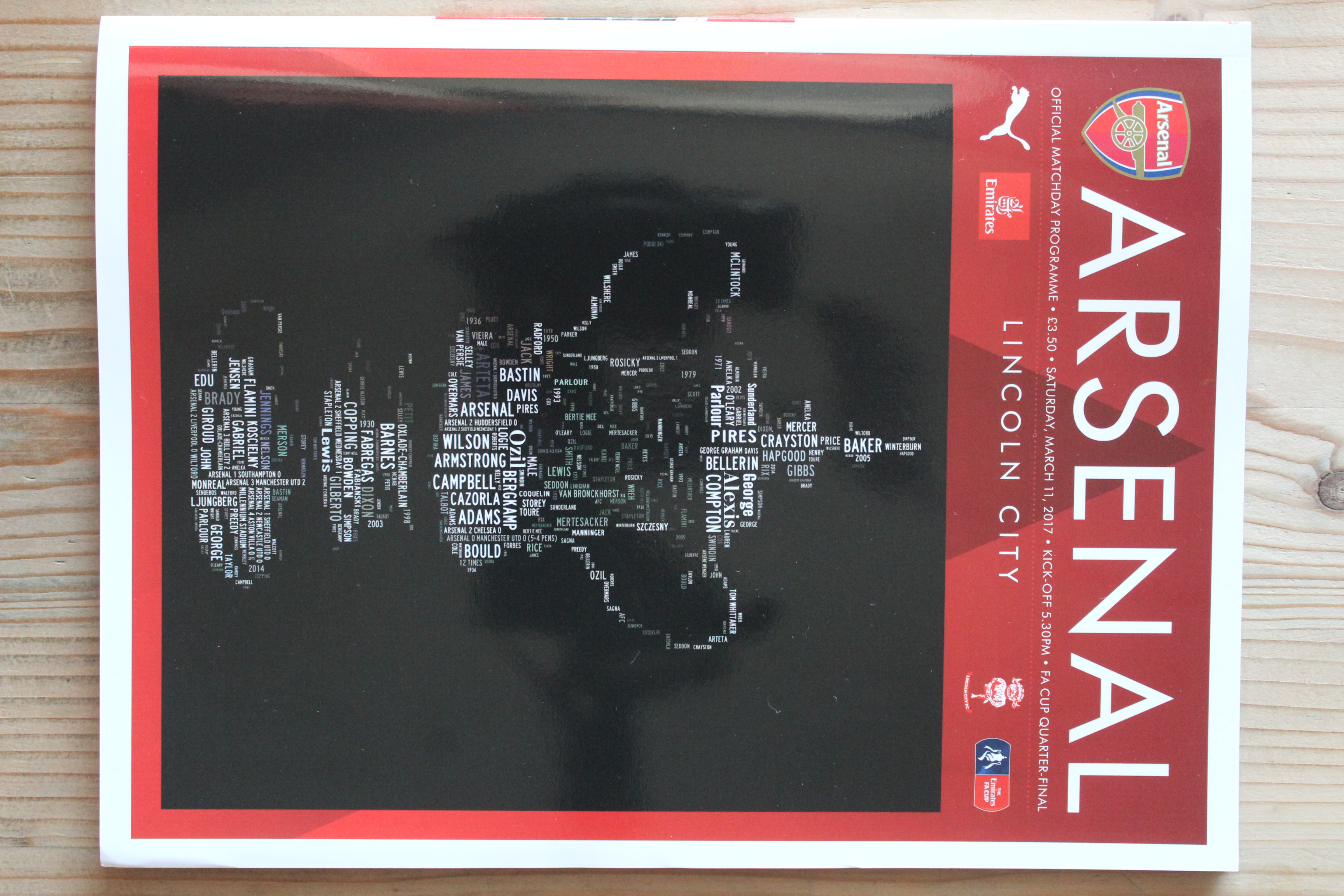 Arsenal FC v Lincoln City FC