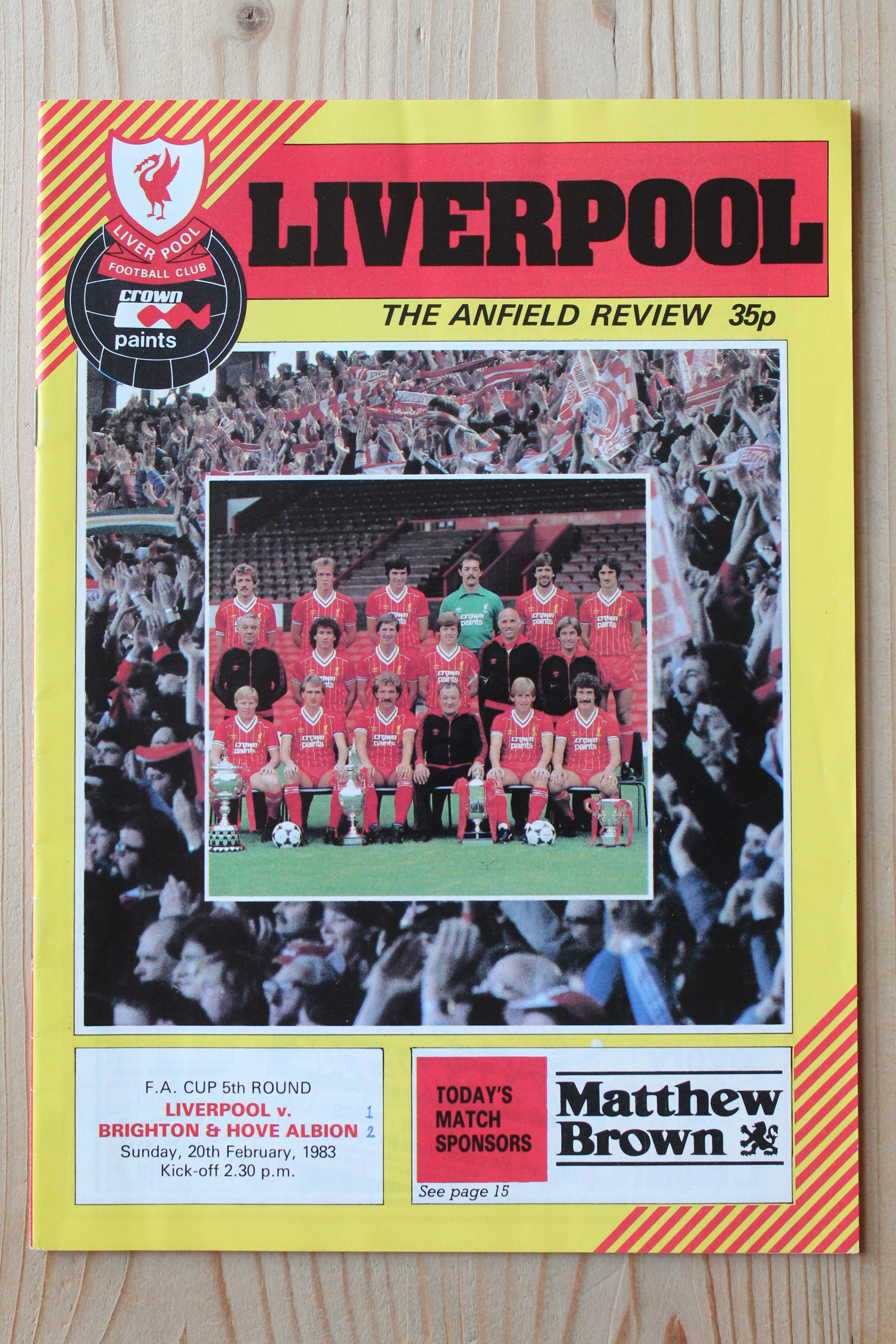 Liverpool FC v Brighton & Hove Albion FC