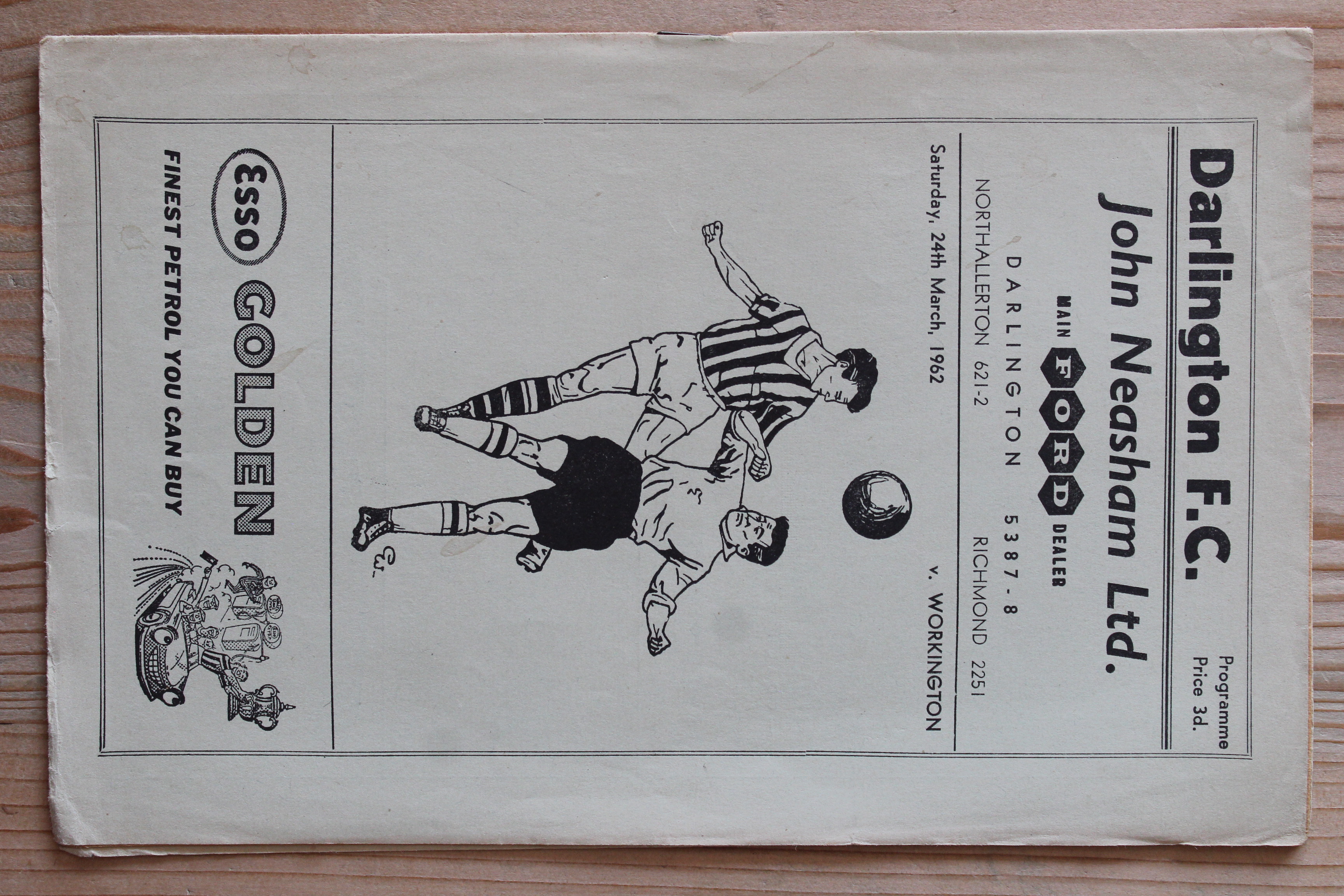 Darlington FC v Workington