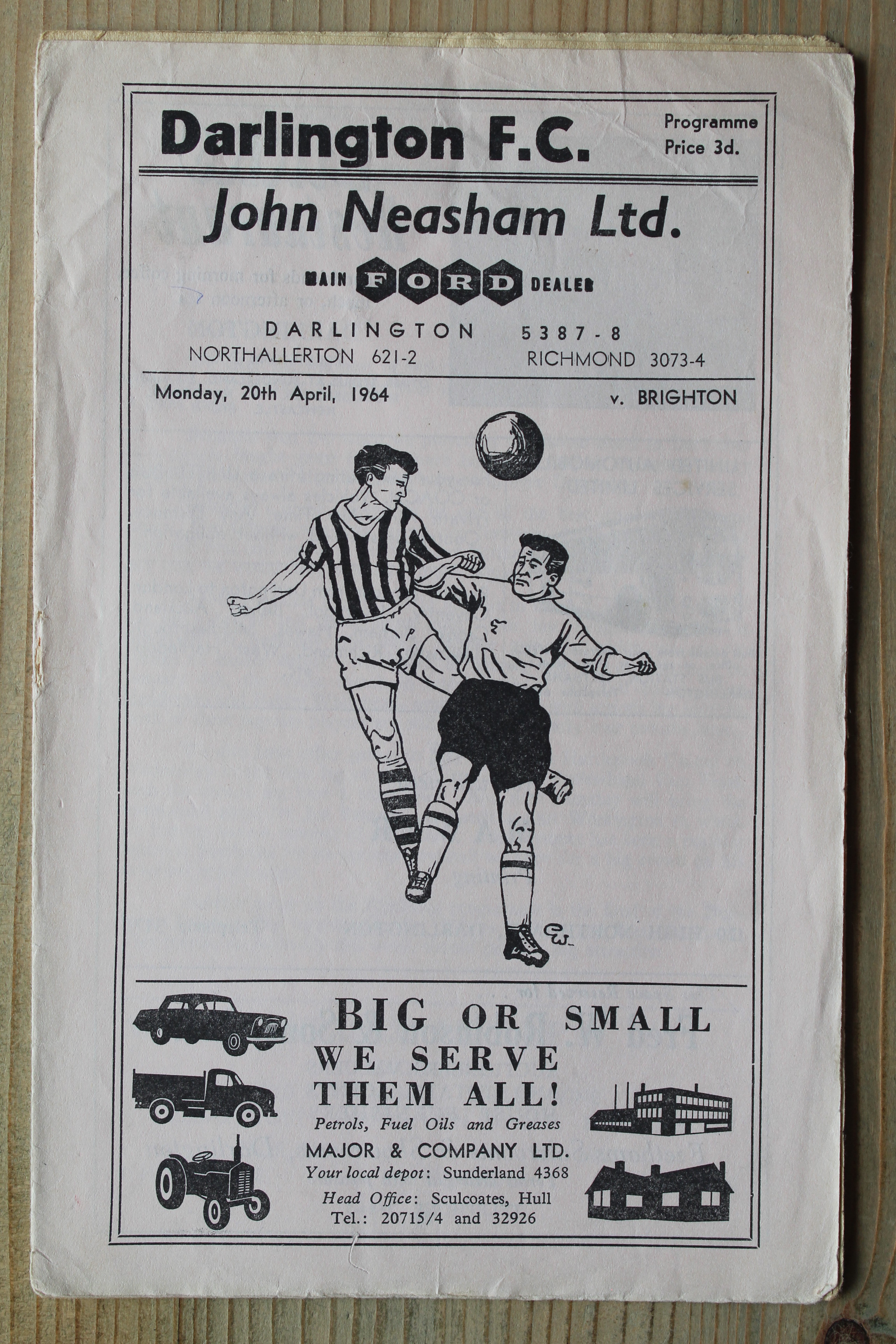 Darlington FC v Brighton & Hove Albion FC