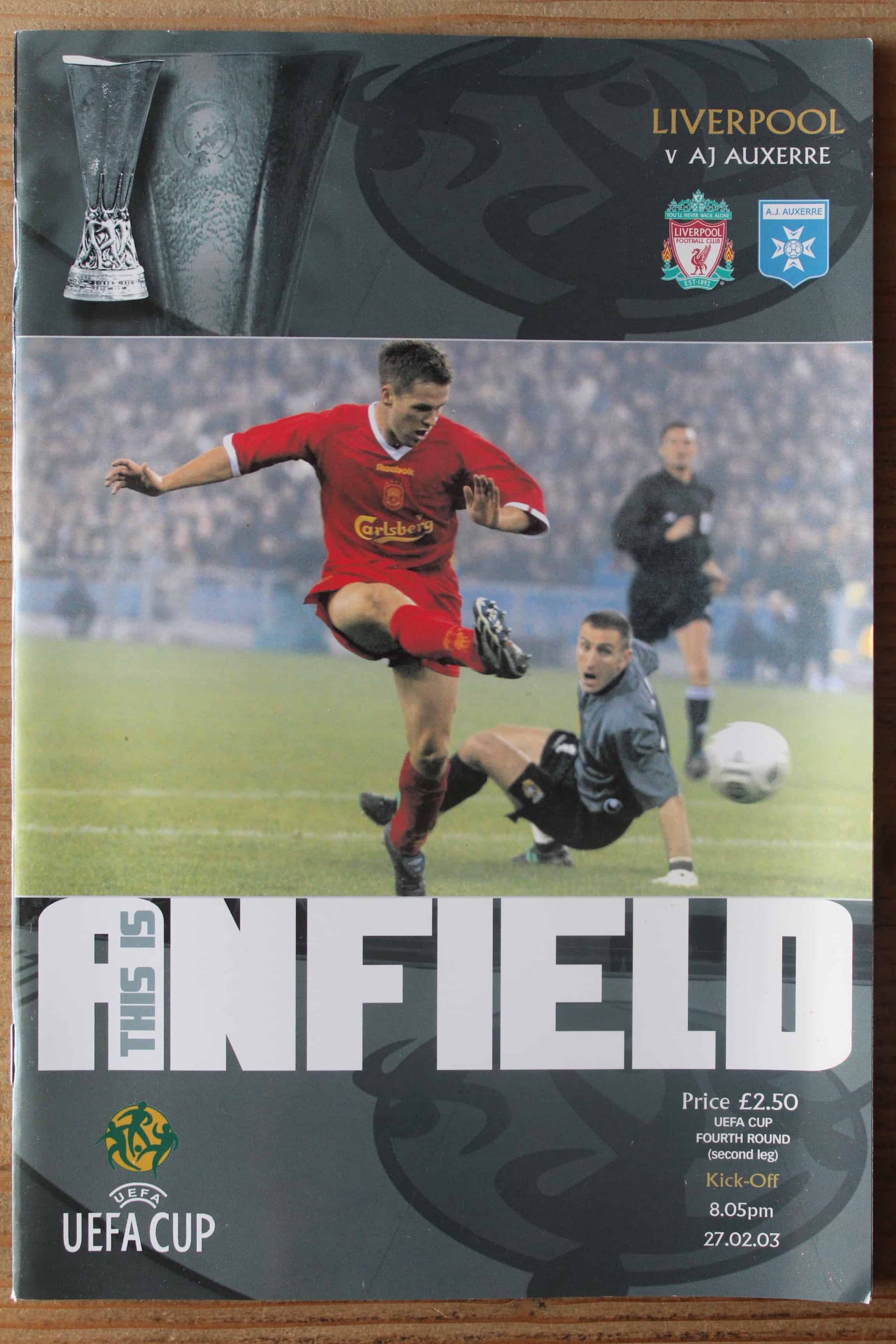 Liverpool FC v AJ Auxerre