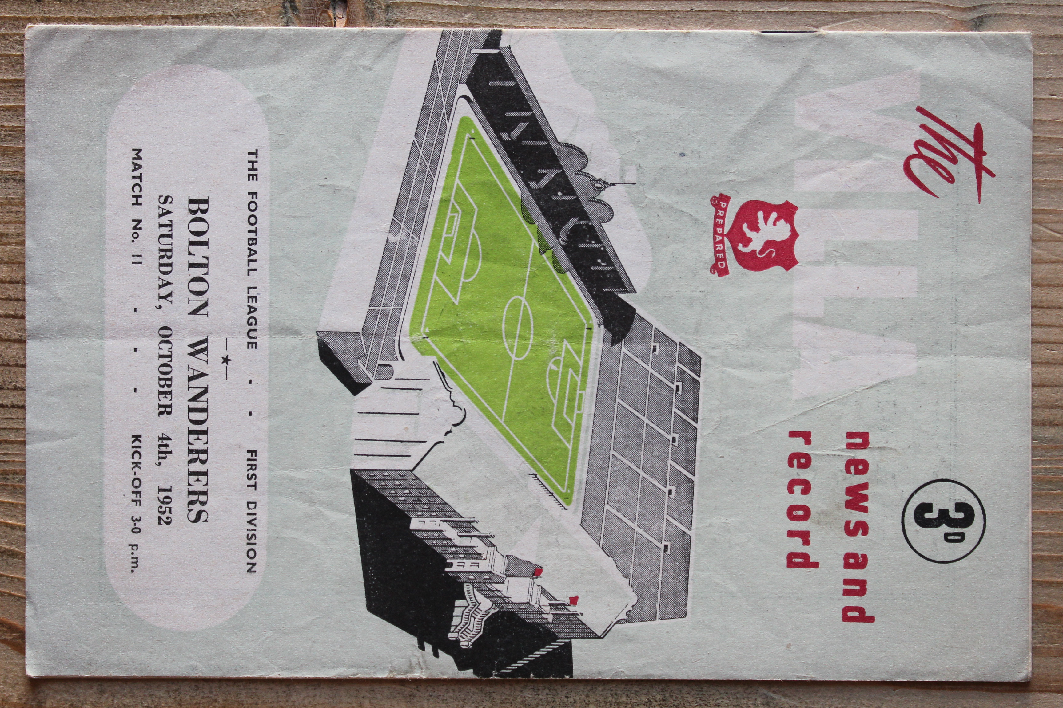 Aston Villa FC v Bolton Wanderers FC