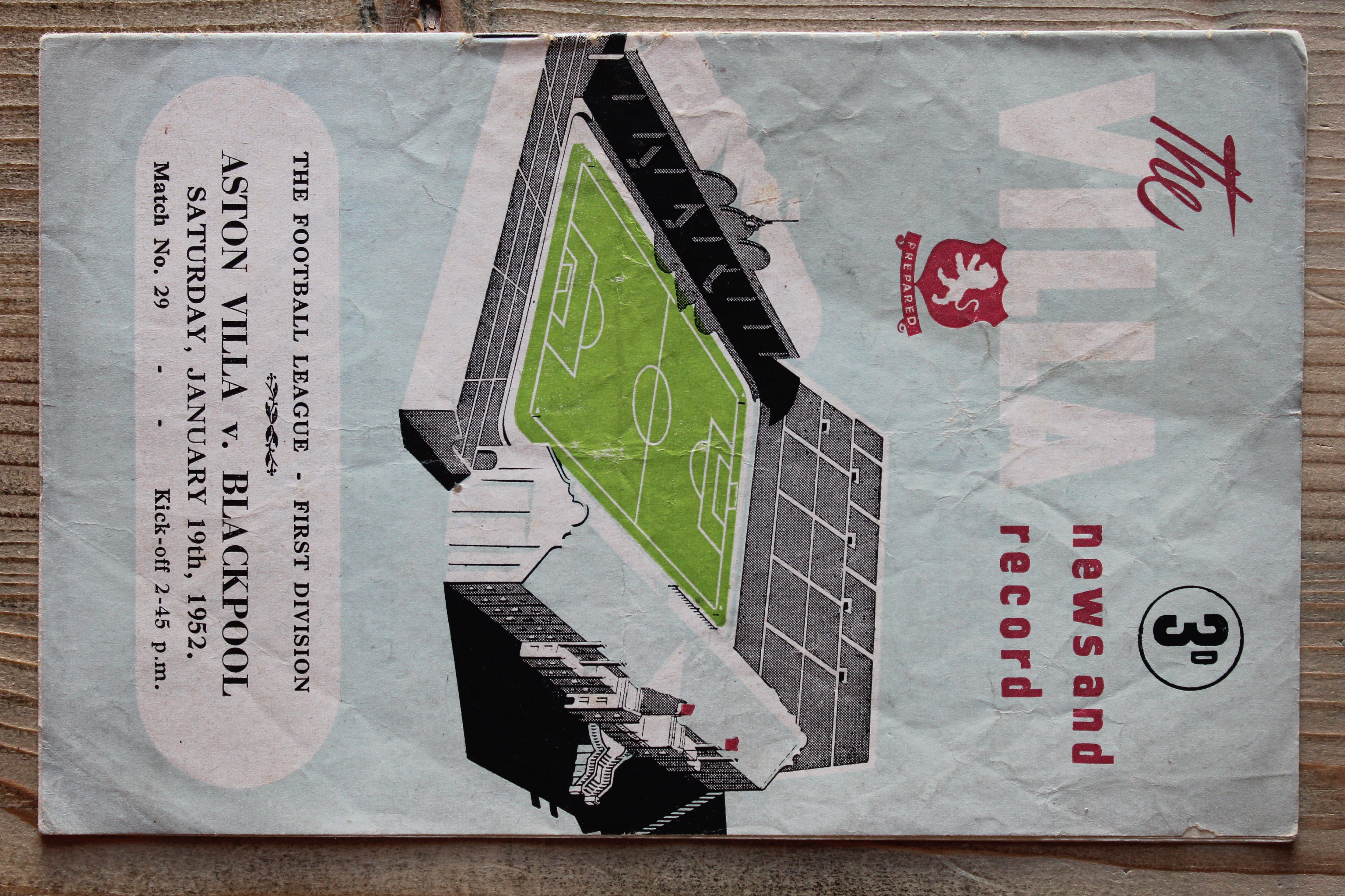 Aston Villa FC v Blackpool FC
