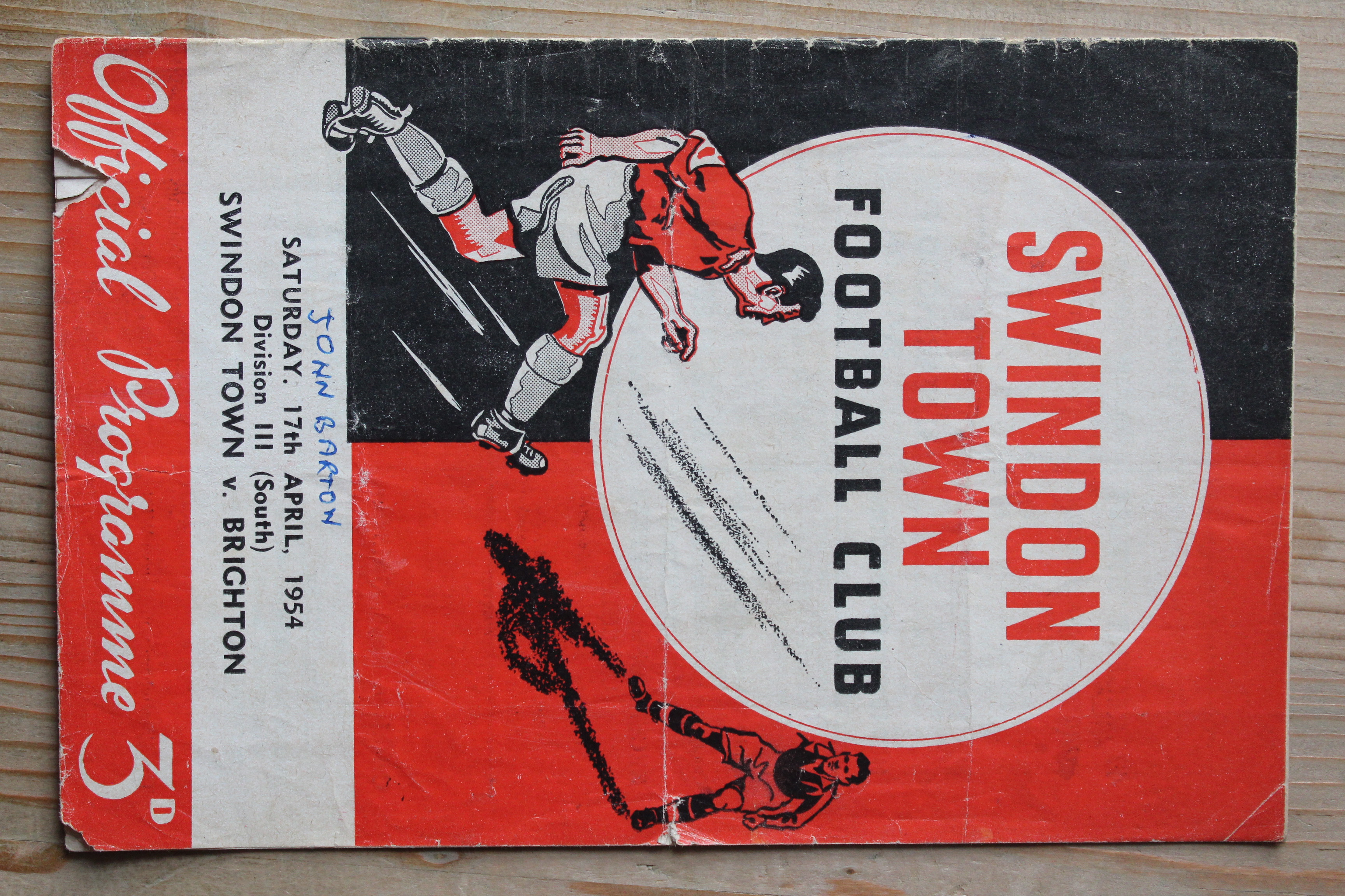 Swindon Town FC v Brighton & Hove Albion FC