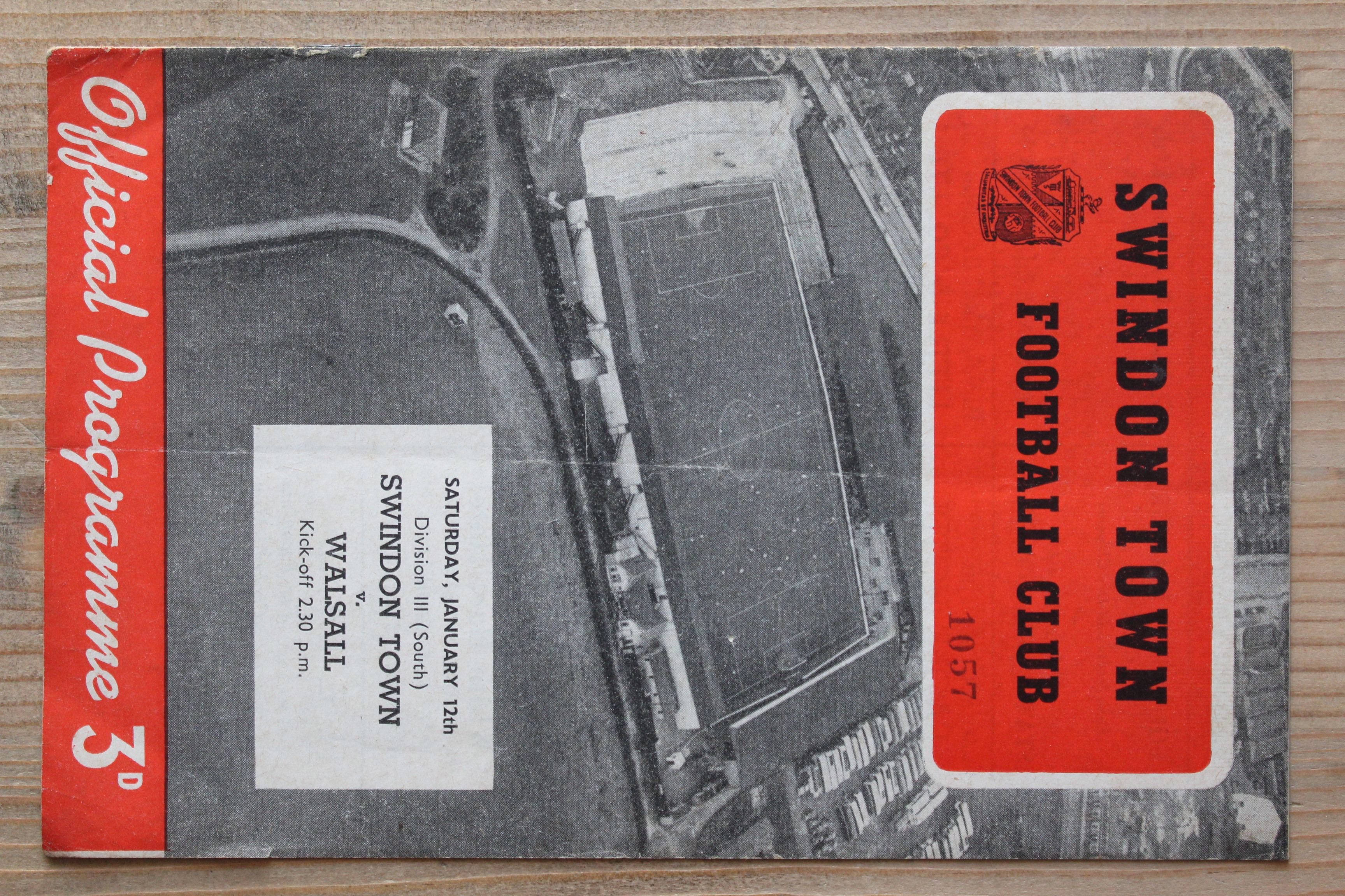 Swindon Town FC v Walsall FC