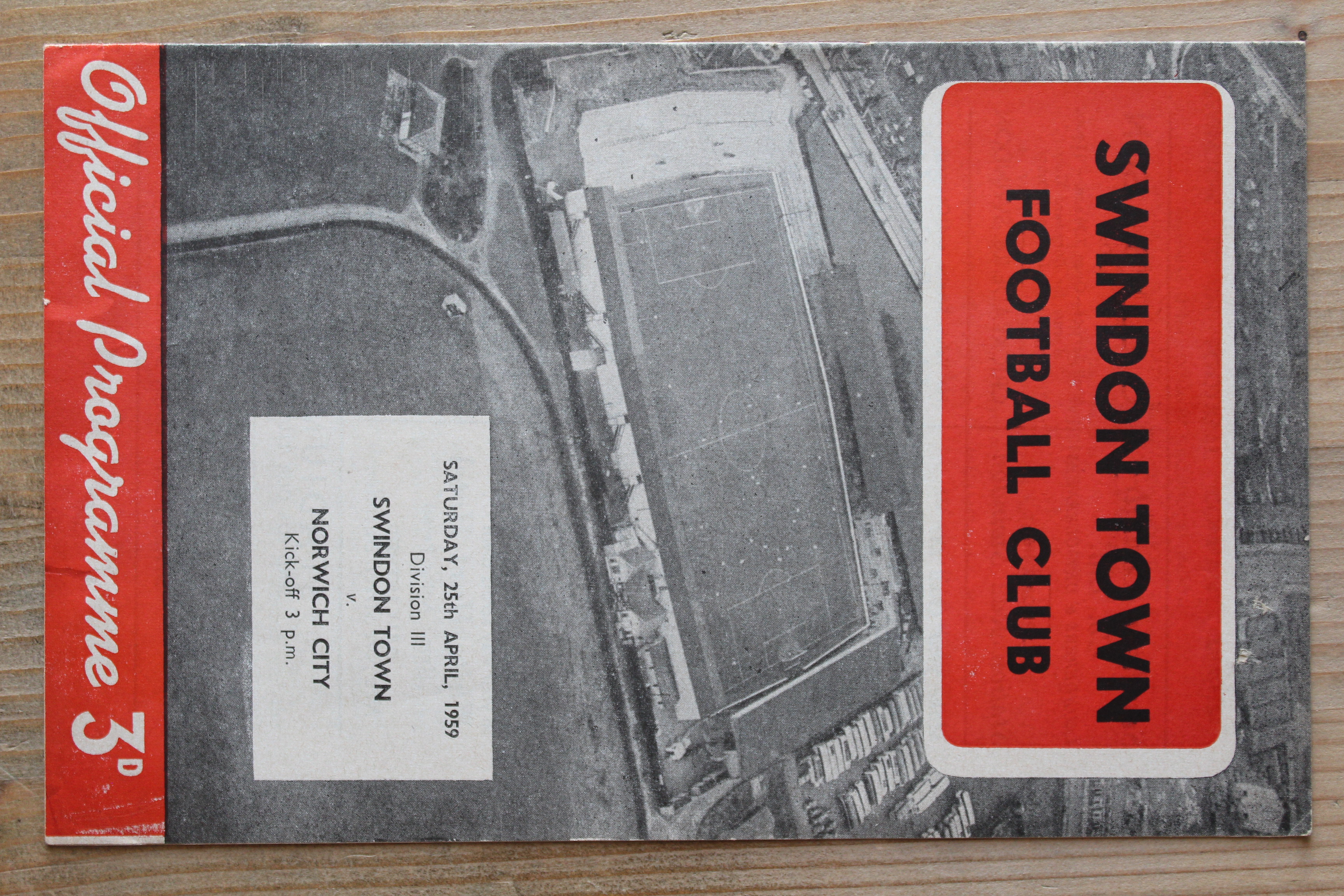 Swindon Town FC v Norwich City FC