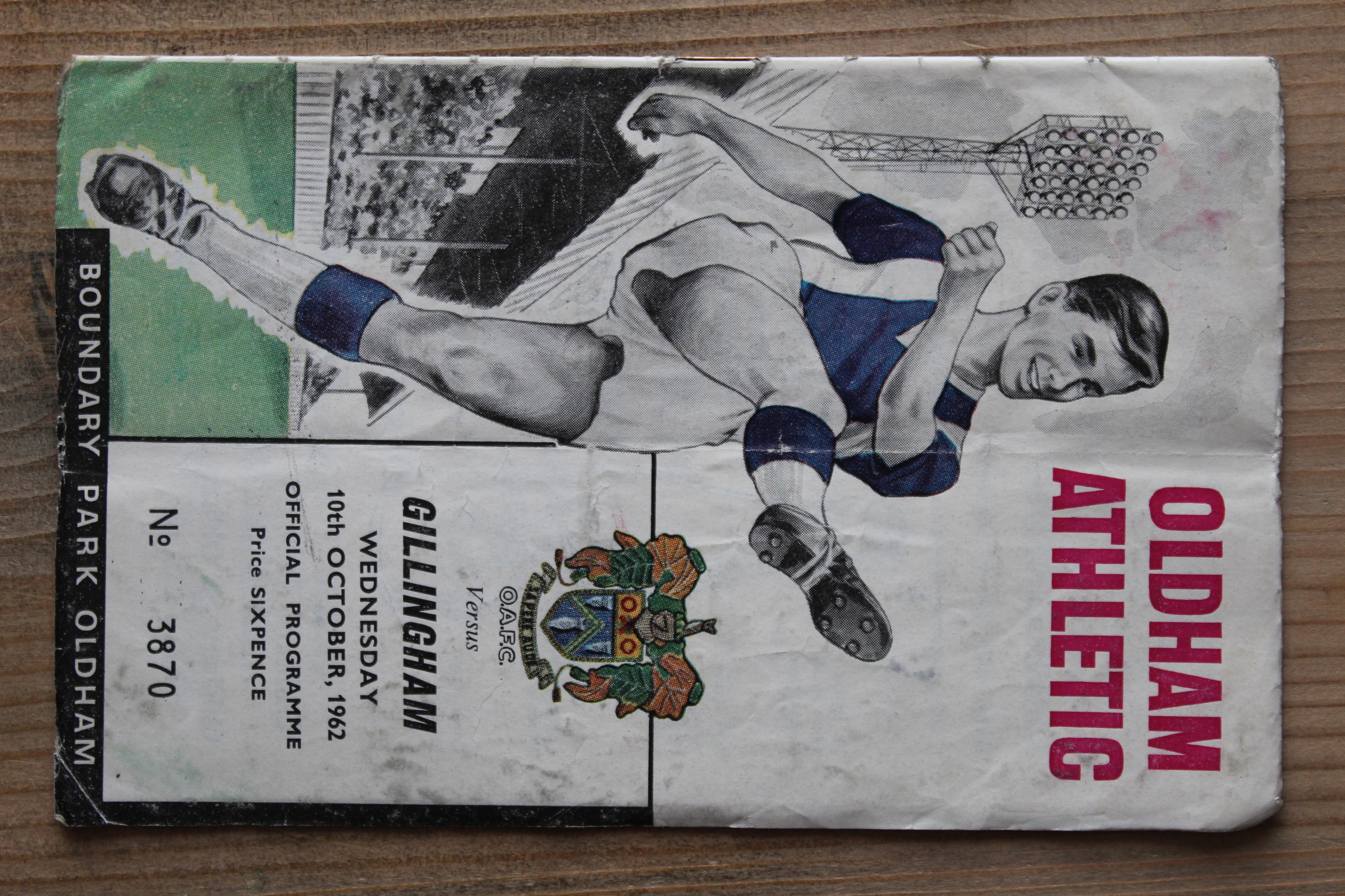 Oldham Athletic FC v Gillingham FC