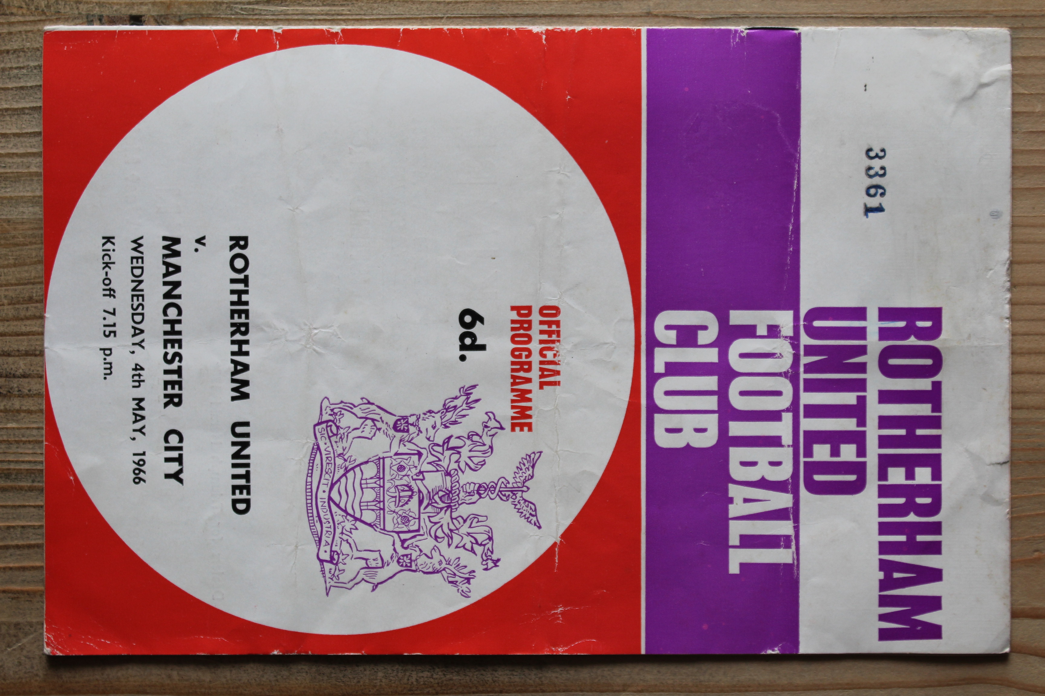 Rotherham United FC v Manchester City FC