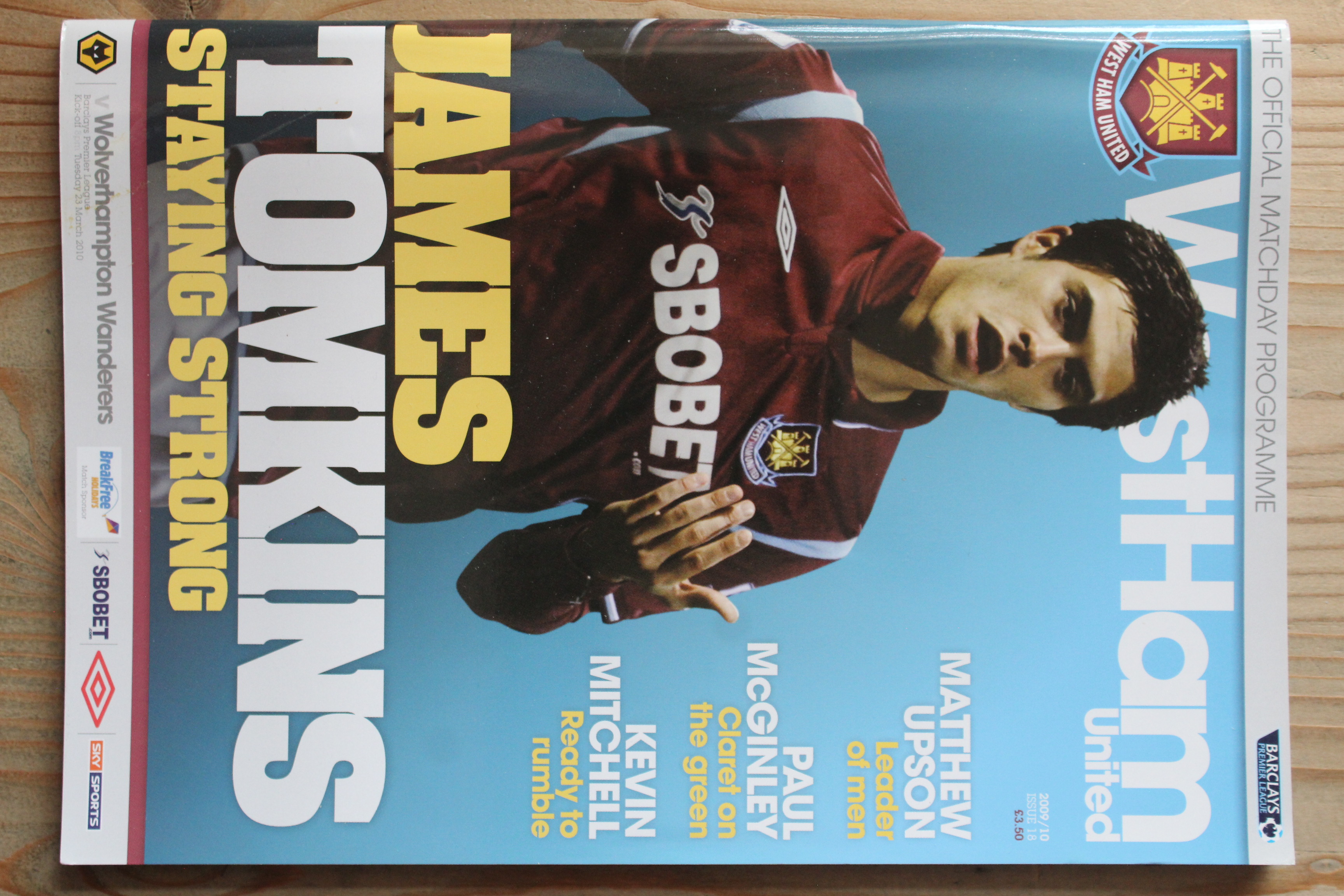 West Ham United FC v Wolverhampton Wanderers FC