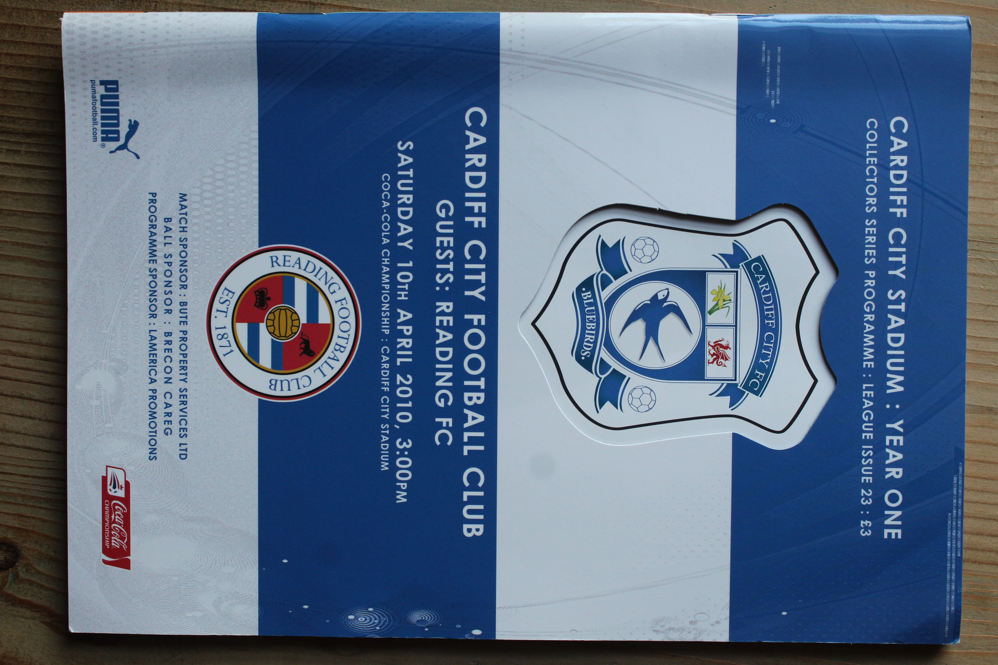 Cardiff City FC v Reading FC