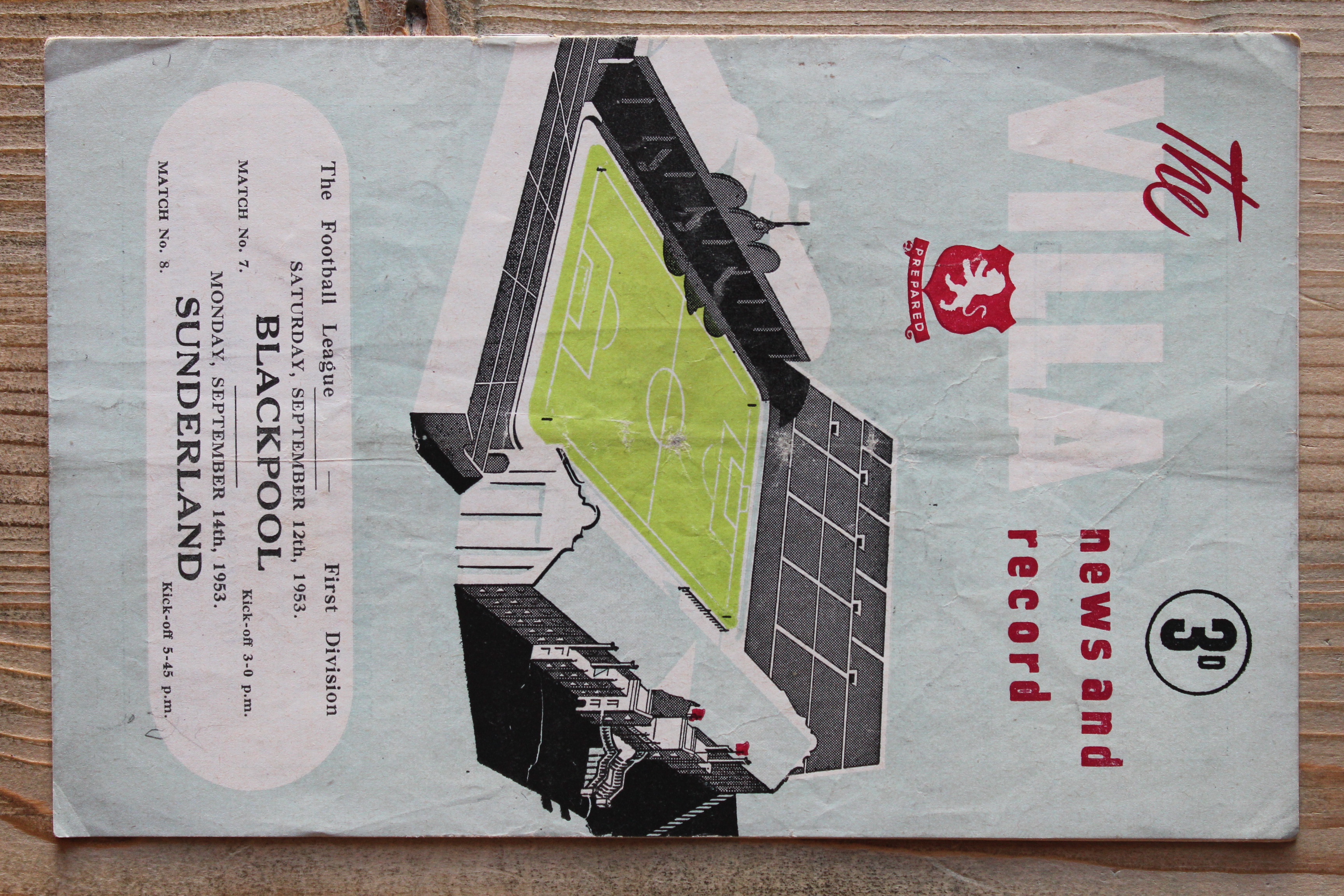 Aston Villa FC v Blackpool FC