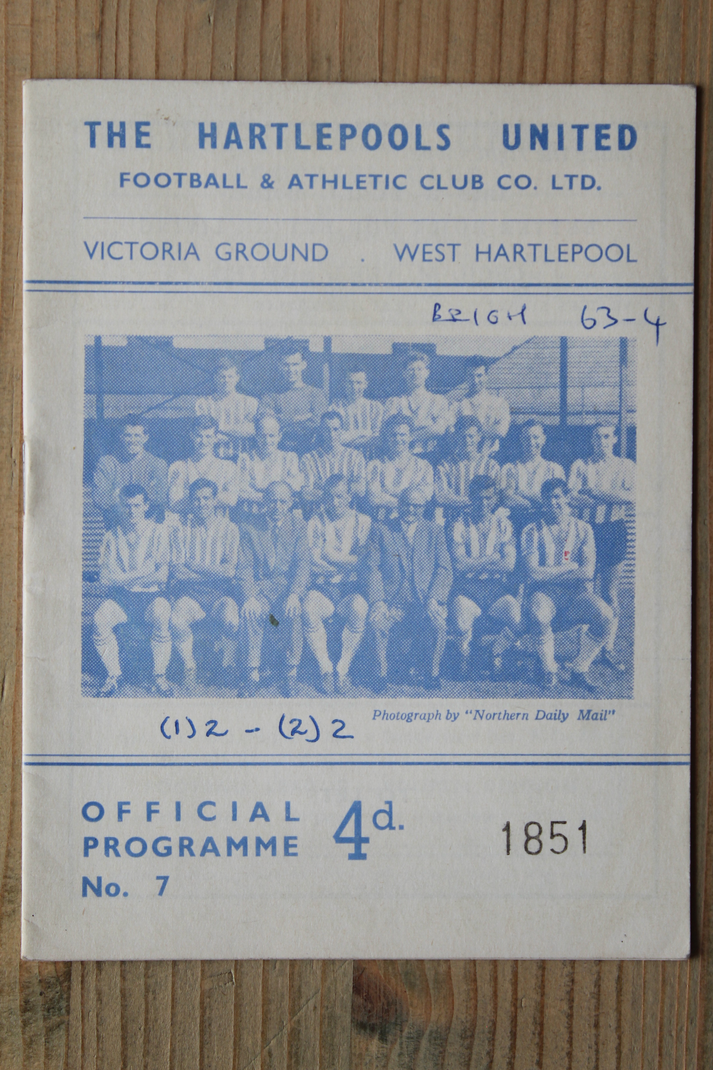 Hartlepool United v Brighton & Hove Albion FC