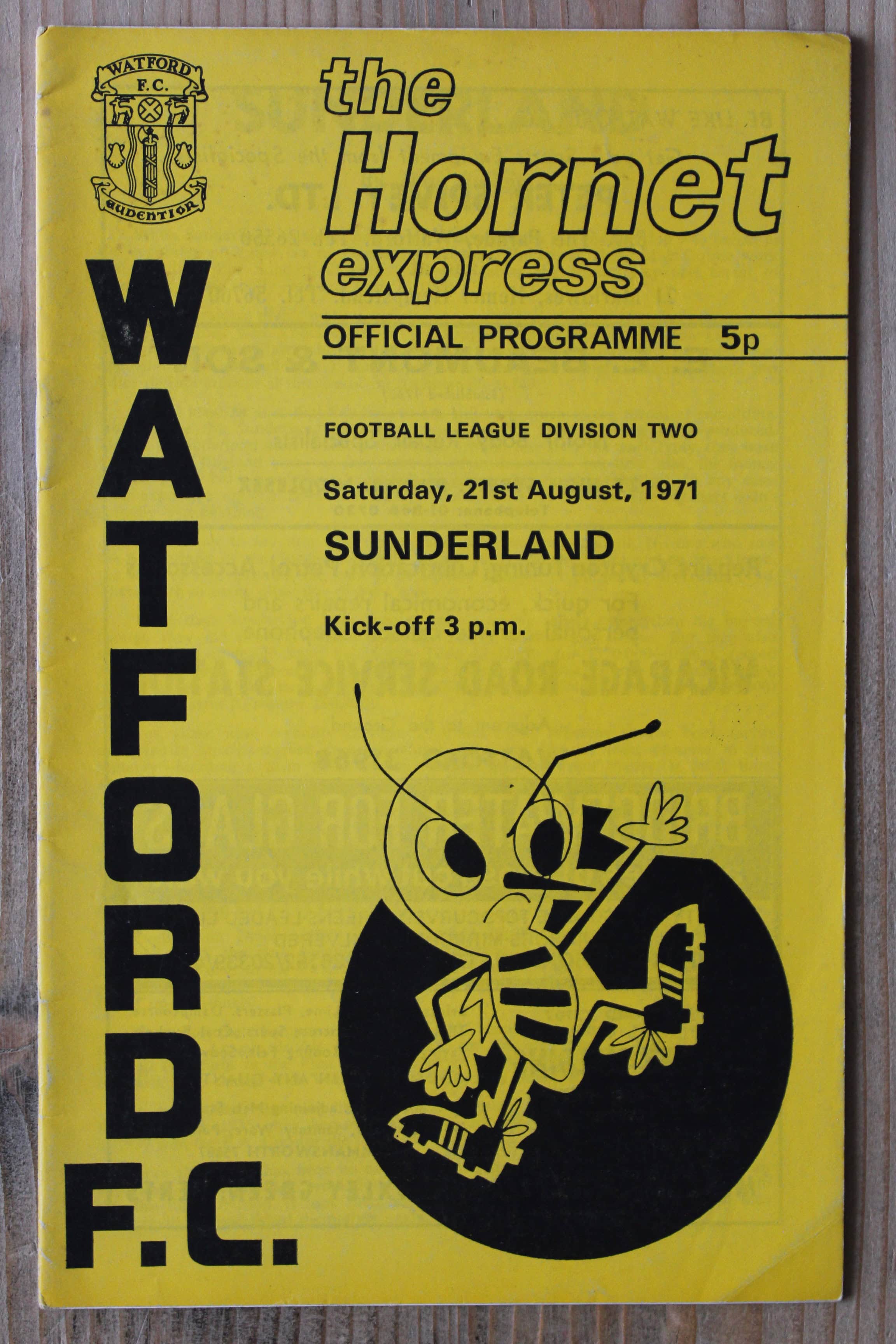 Watford FC v Sunderland FC
