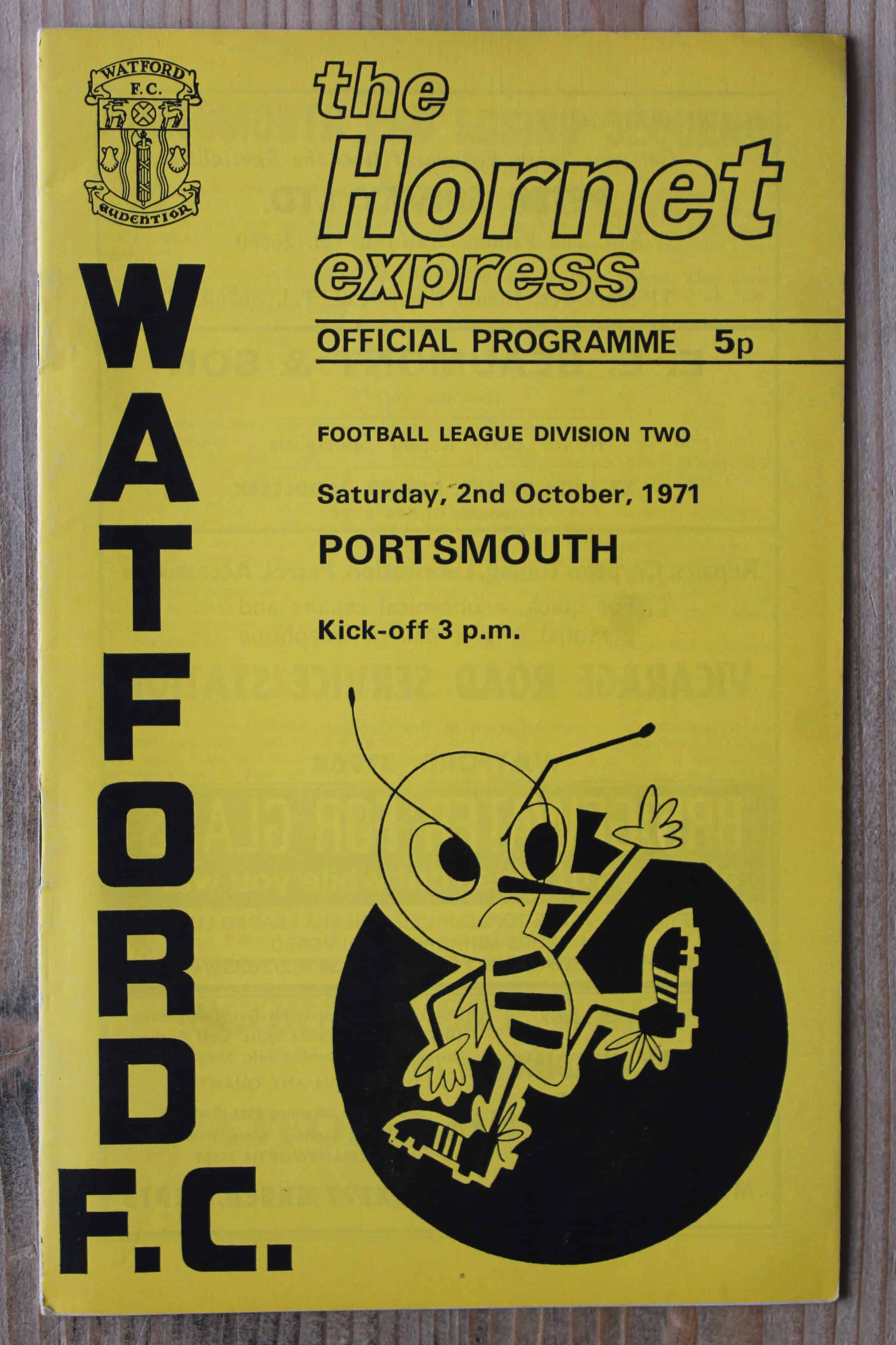 Watford FC v Portsmouth FC