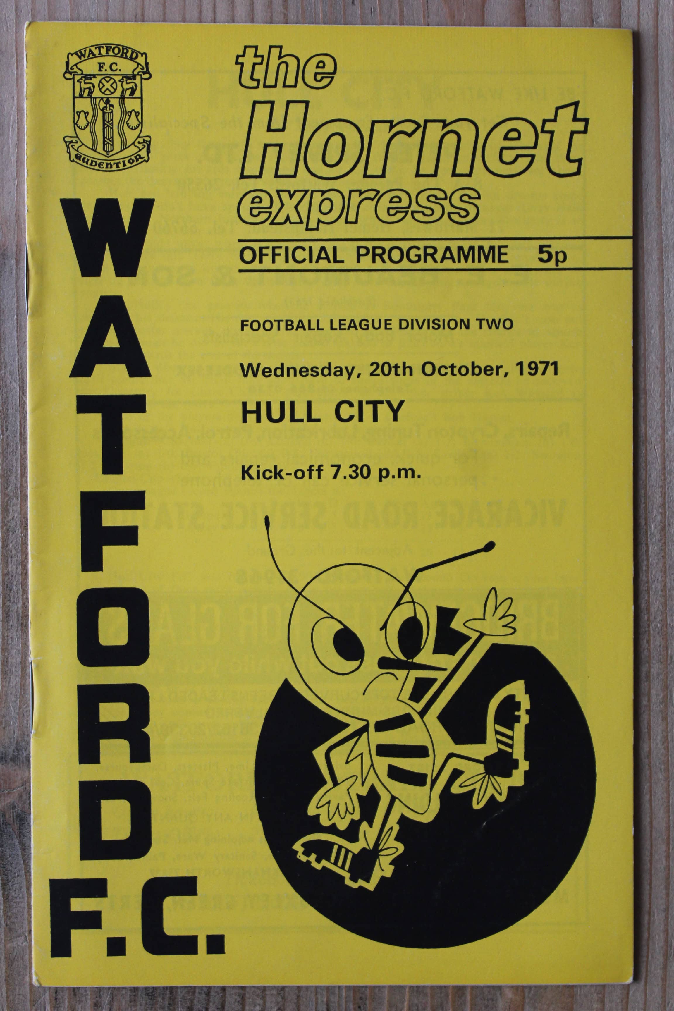 Watford FC v Hull City FC