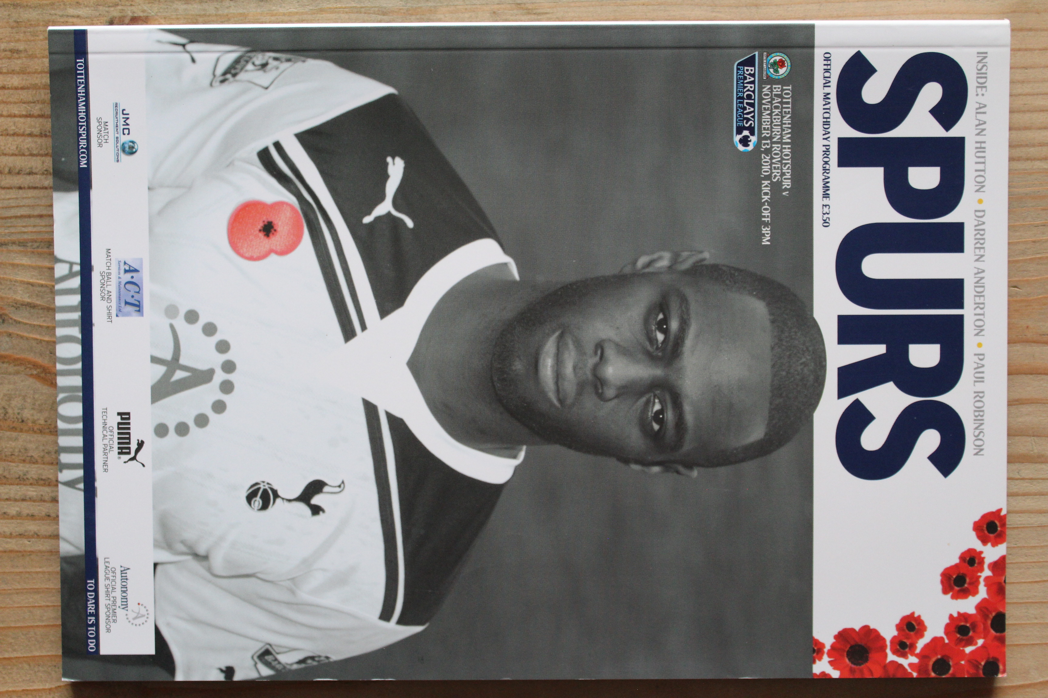 Tottenham Hotspur FC v Blackburn Rovers FC