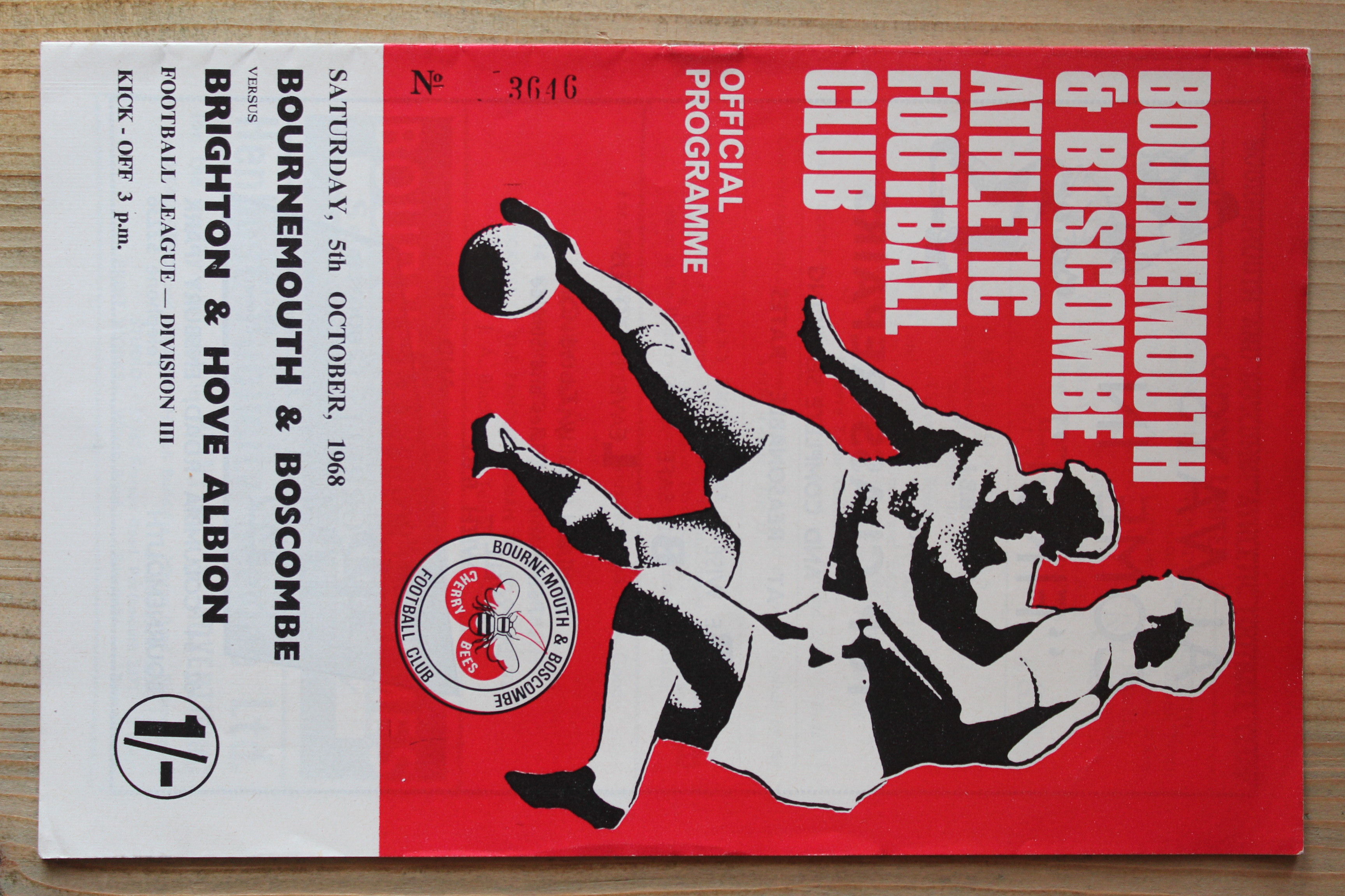 Bournemouth & Boscombe v Brighton & Hove Albion FC