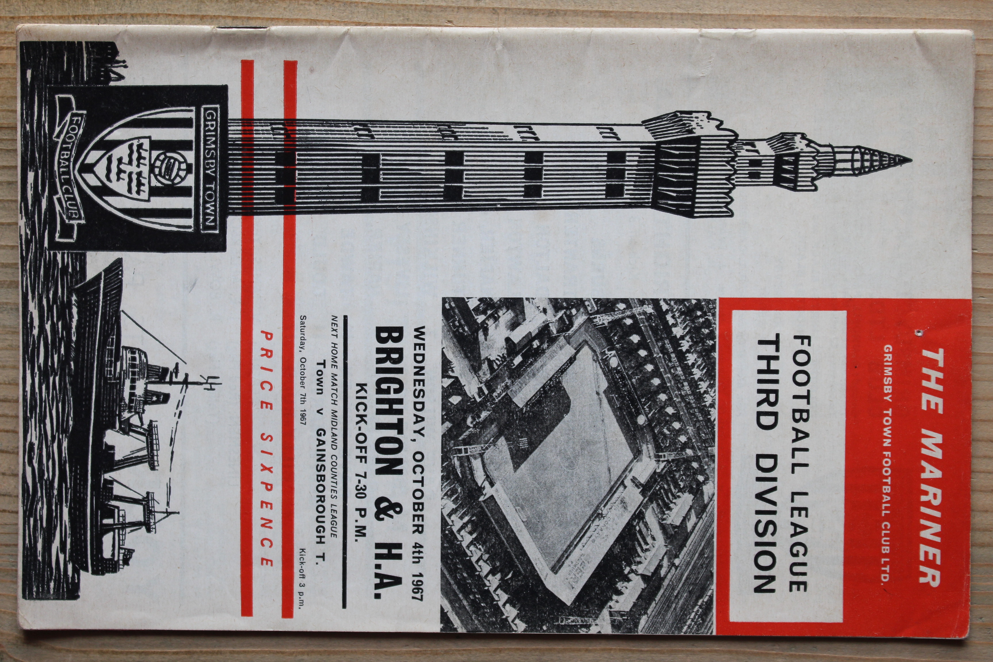 Grimsby Town FC v Brighton & Hove Albion FC