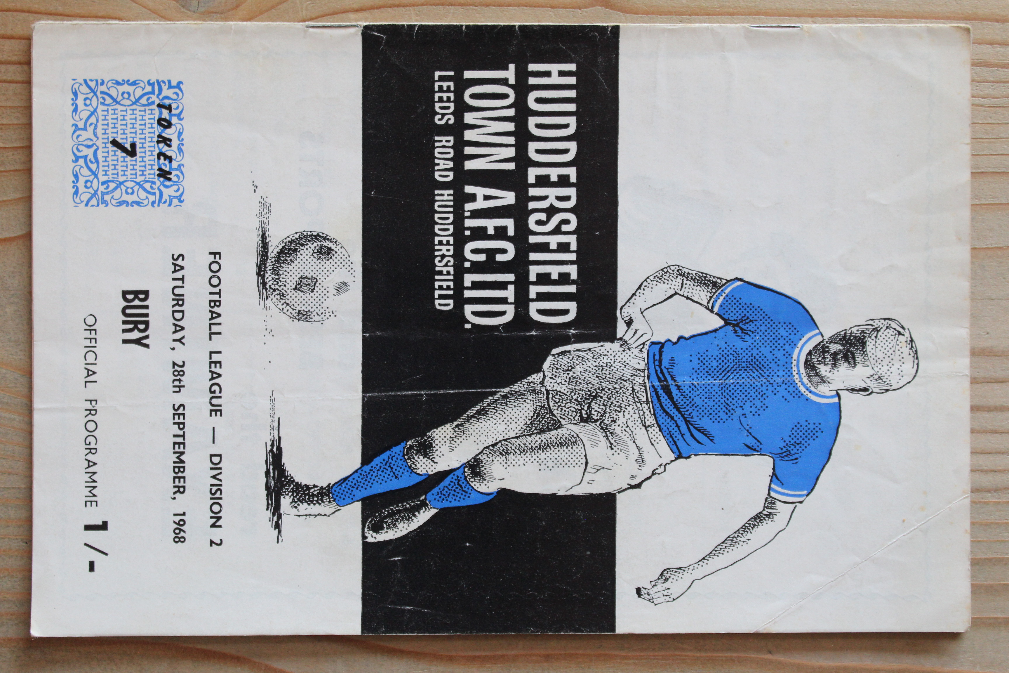 Huddersfield Town FC v Bury FC