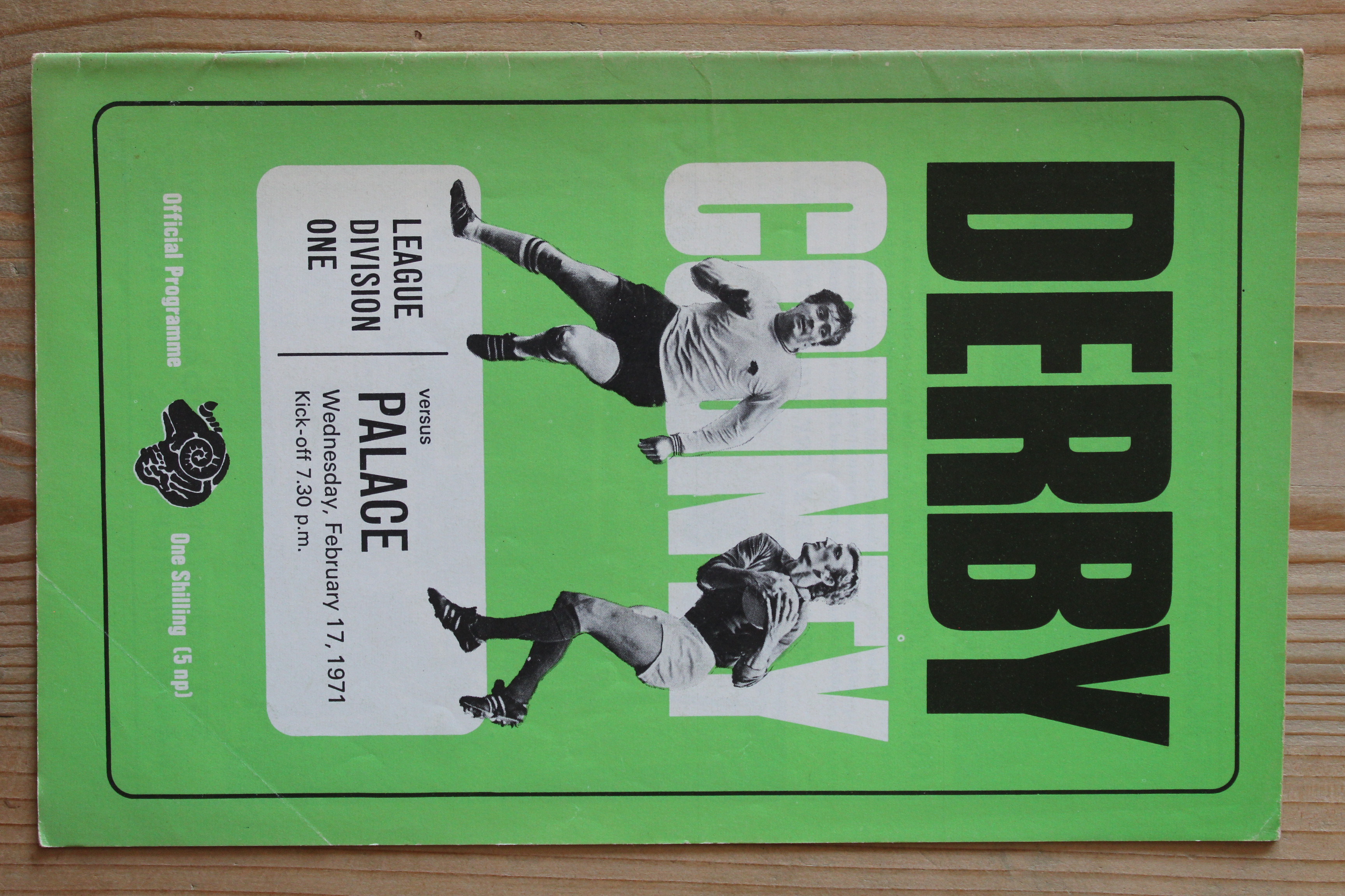 Derby County FC v Crystal Palace FC