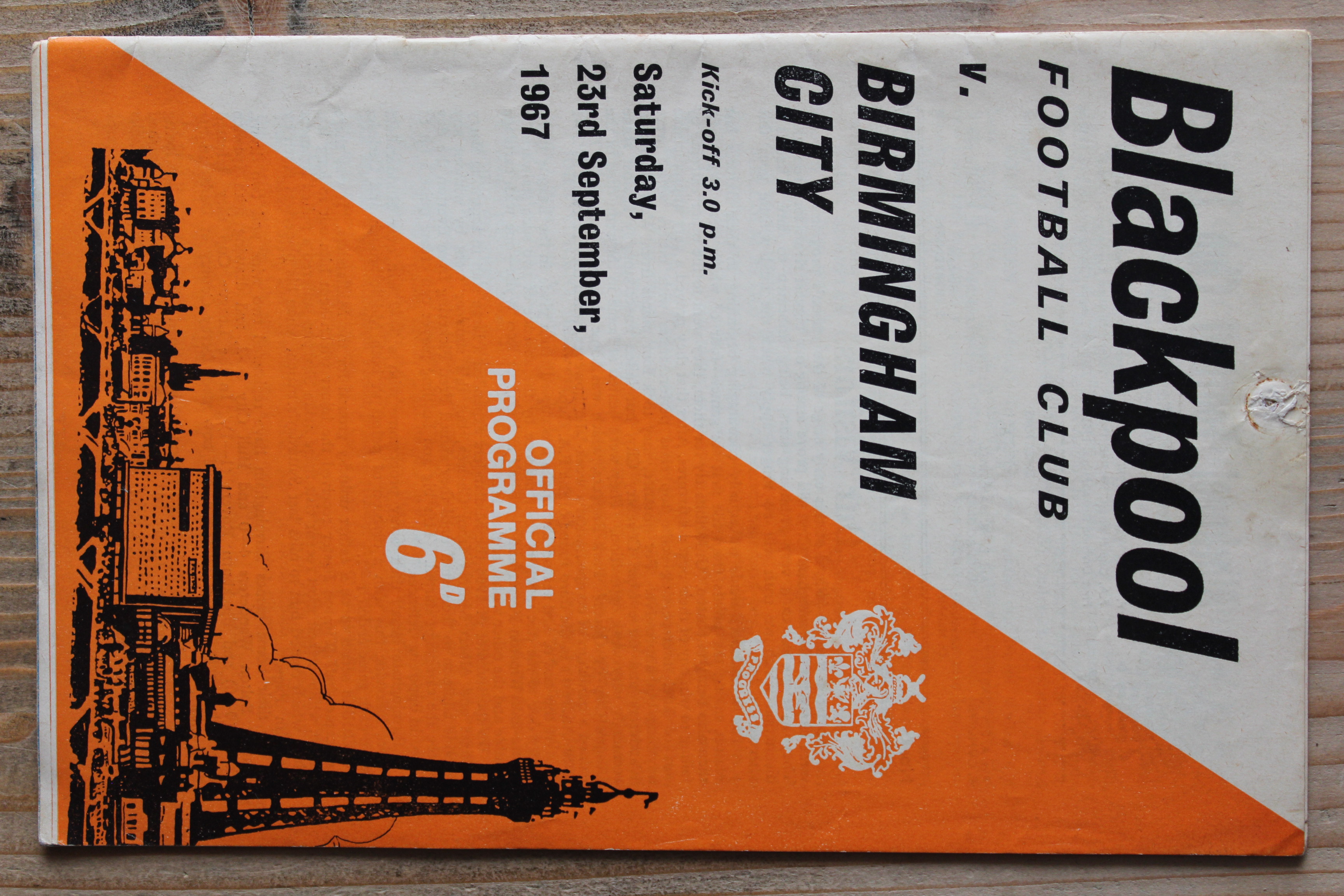 Blackpool FC v Birmingham City FC