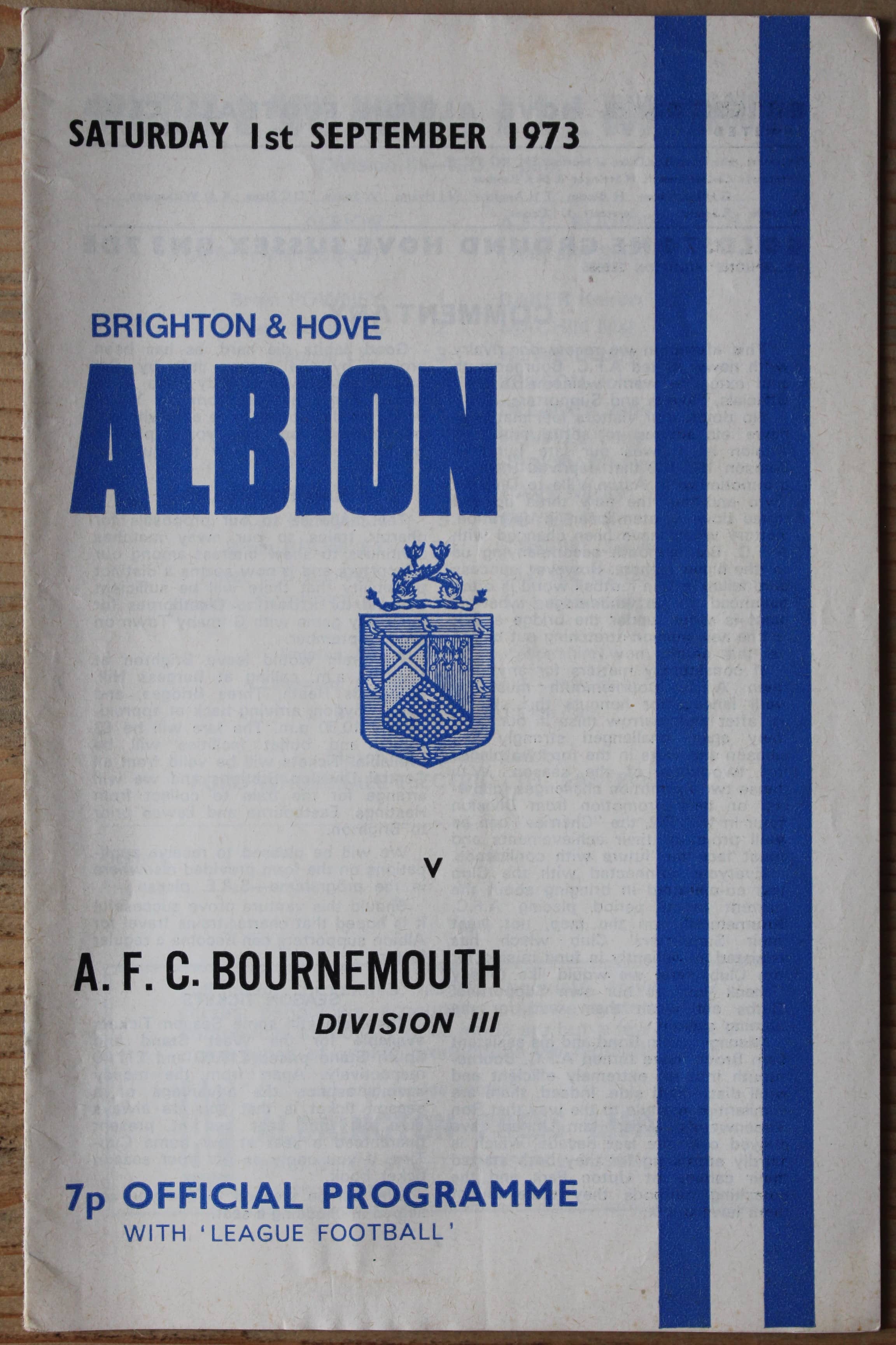 Brighton & Hove Albion FC v AFC Bournemouth