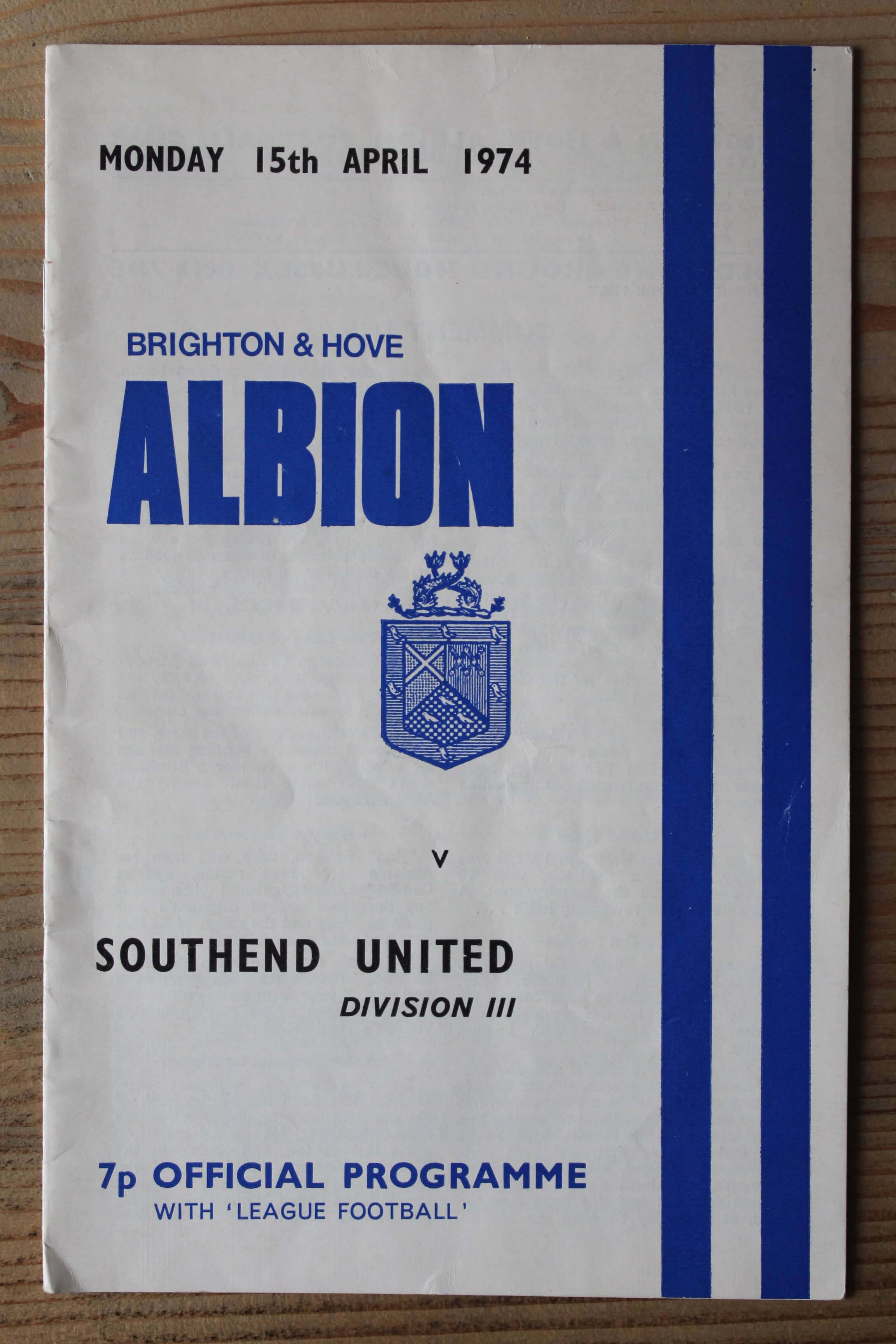 Brighton & Hove Albion FC v Southend United FC
