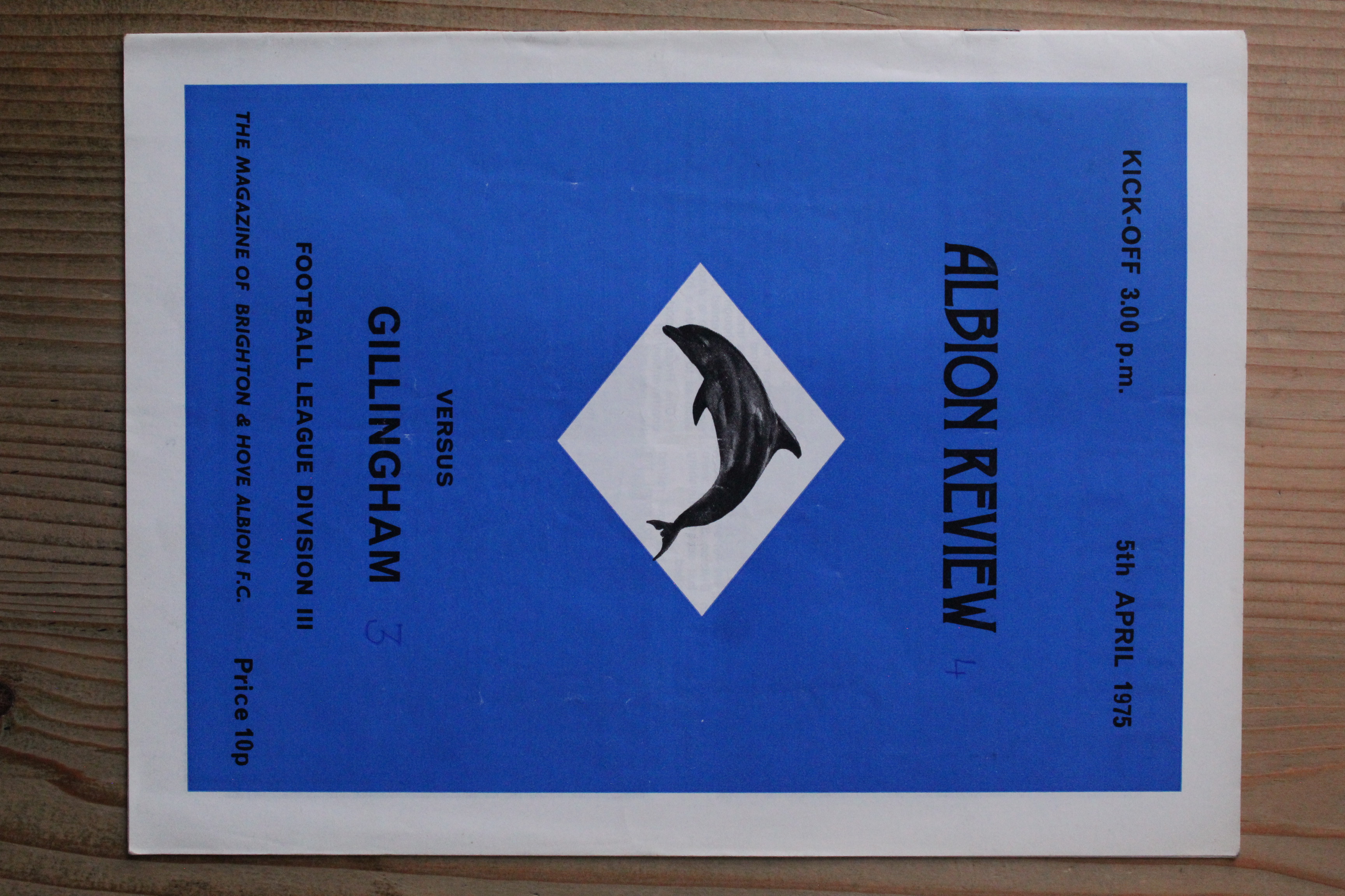 Brighton & Hove Albion FC v Gillingham FC