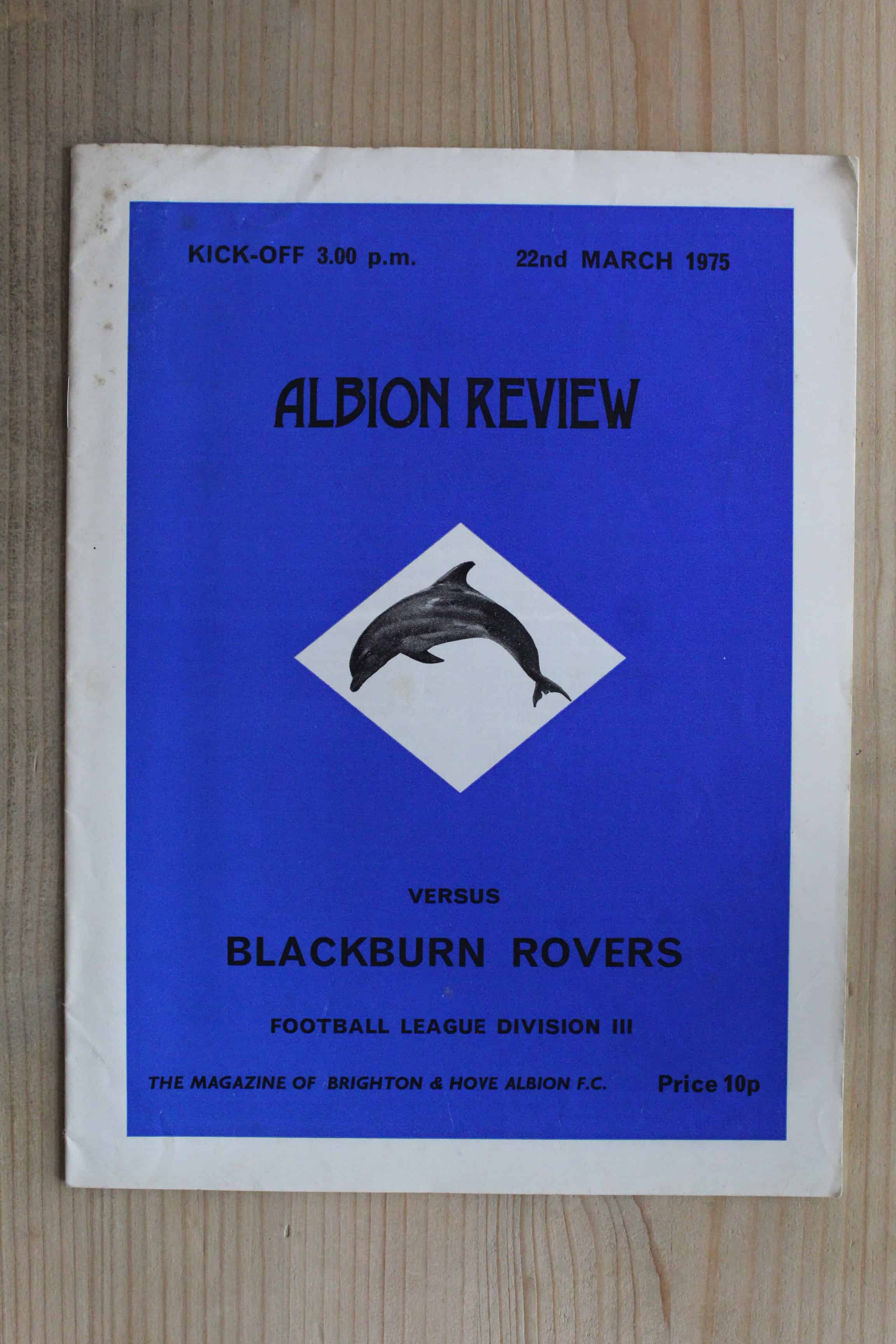 Brighton & Hove Albion FC v Blackburn Rovers FC