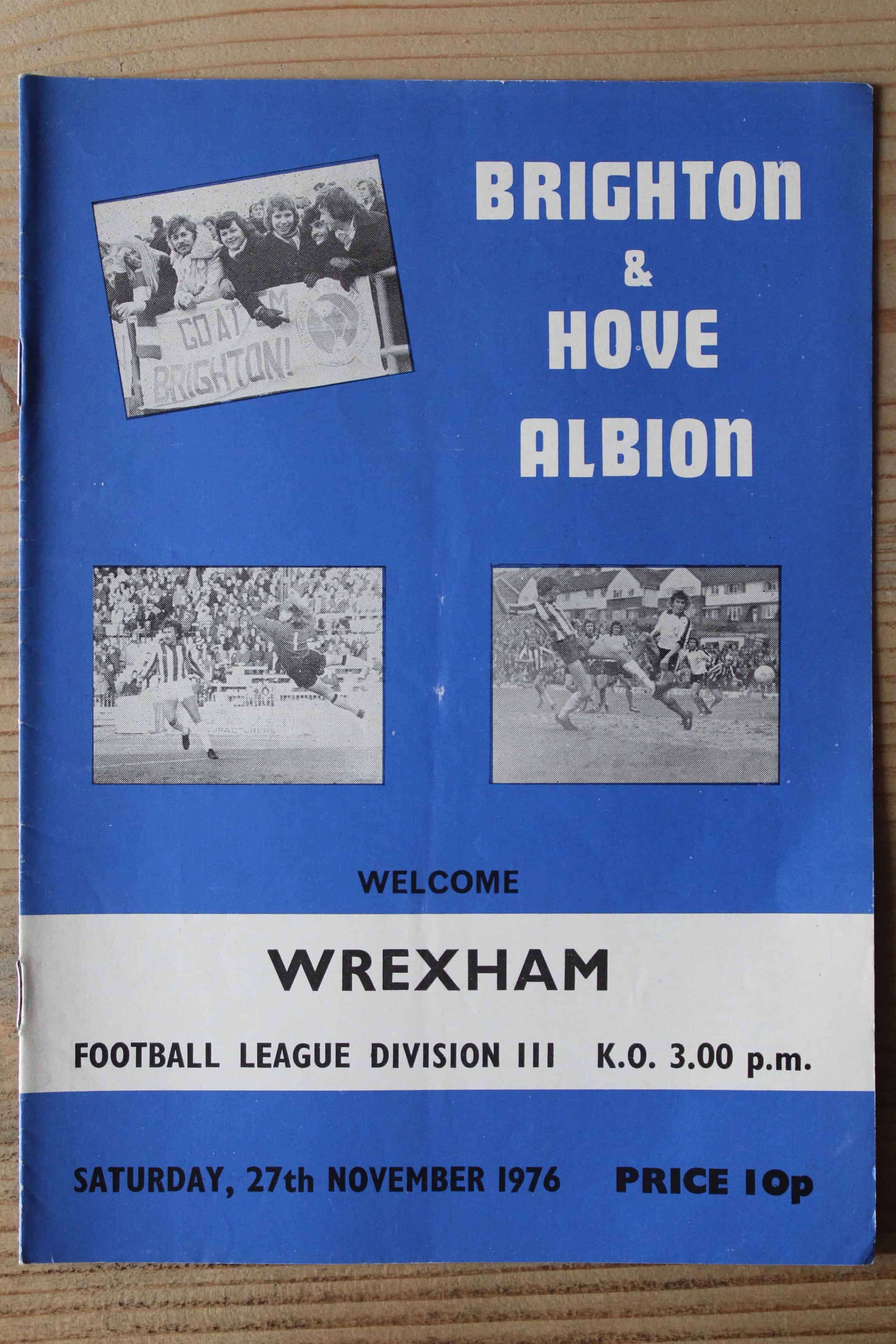 Brighton & Hove Albion FC v Wrexham FC