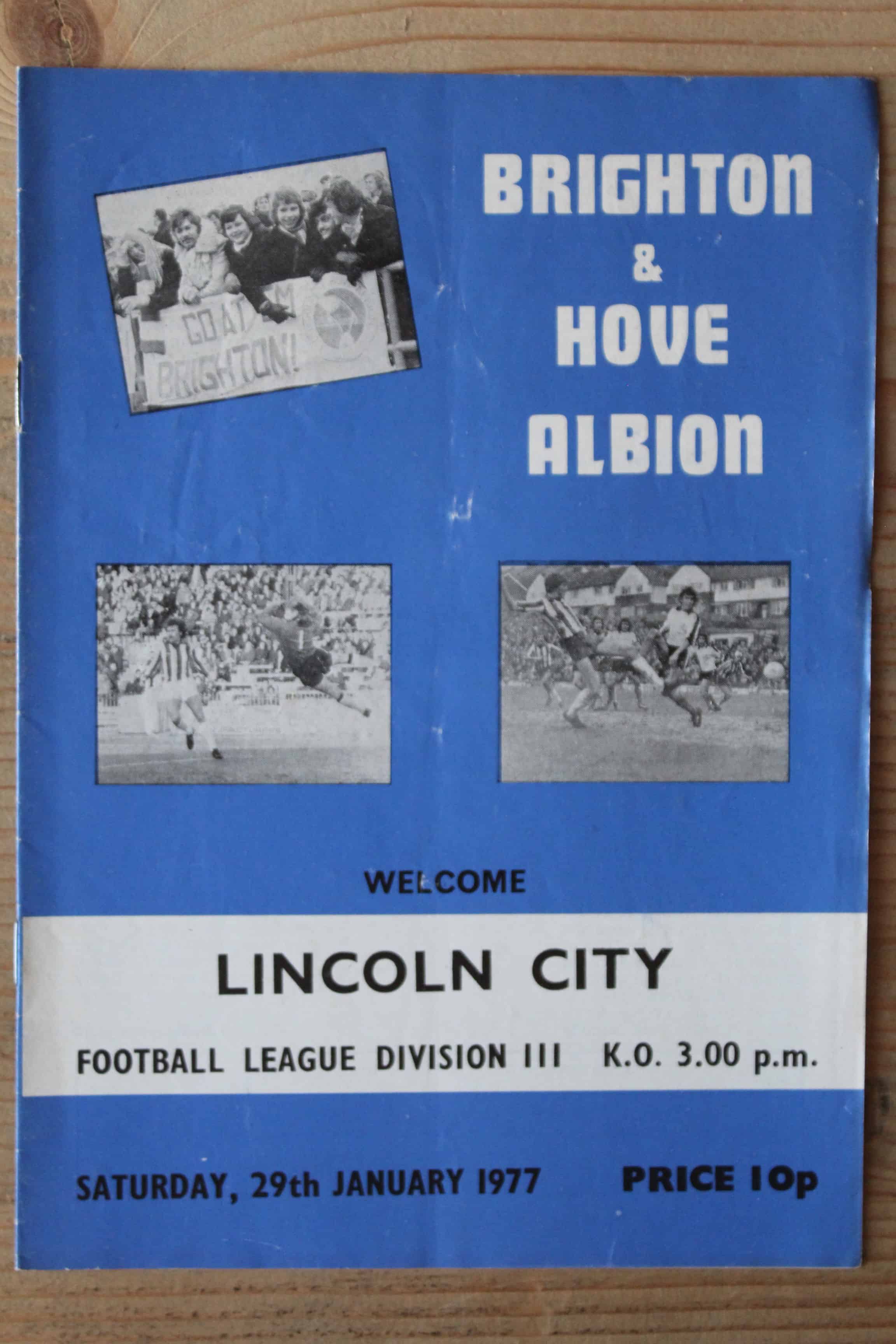 Brighton & Hove Albion FC v Lincoln City FC