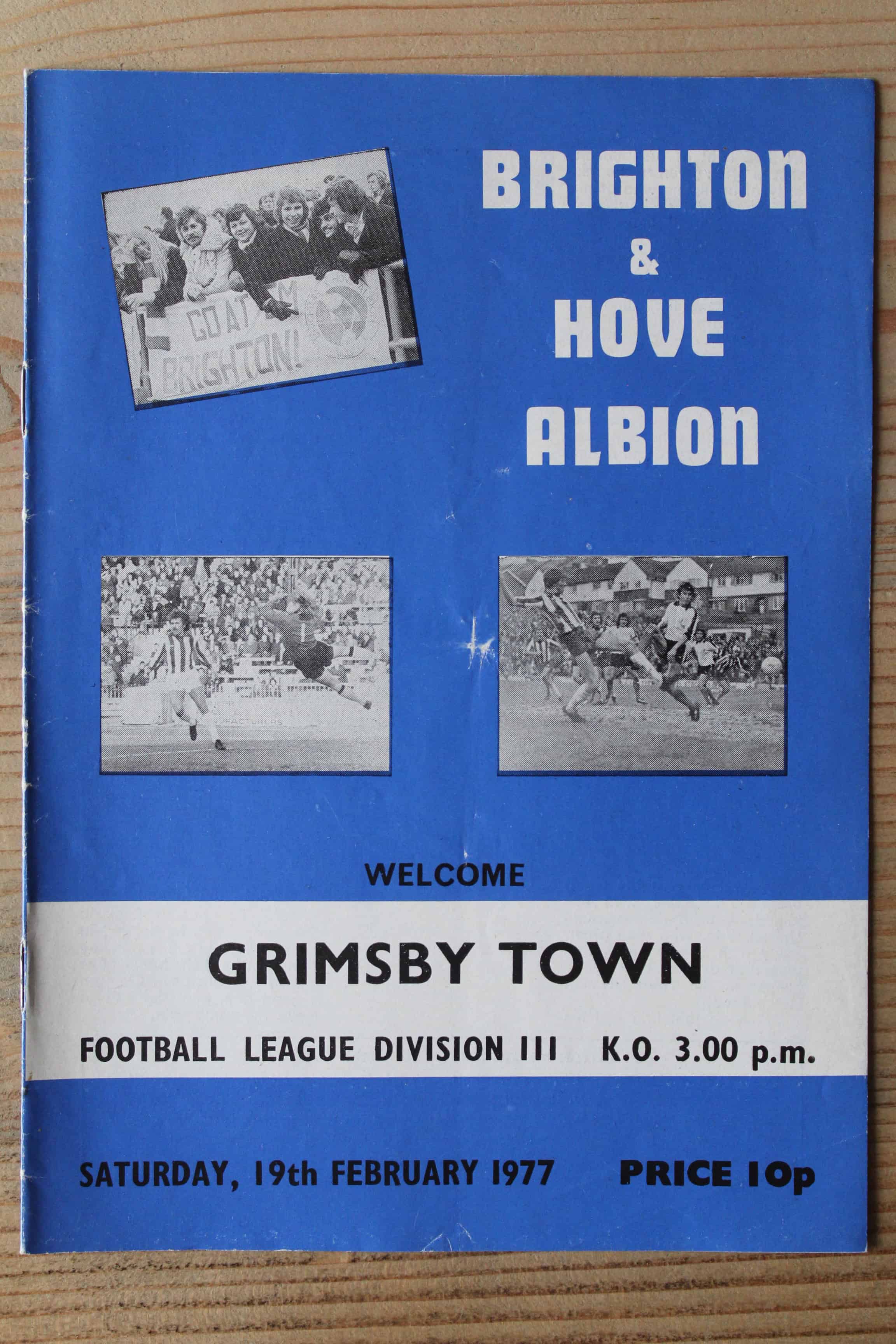 Brighton & Hove Albion FC v Grimsby Town FC