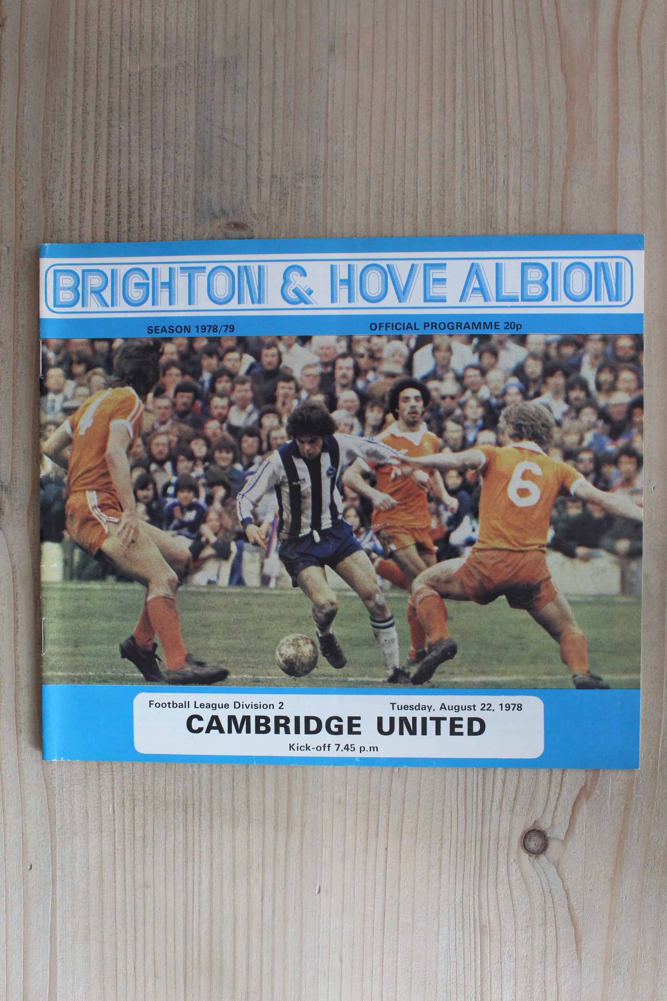 Brighton & Hove Albion FC v Cambridge United FC