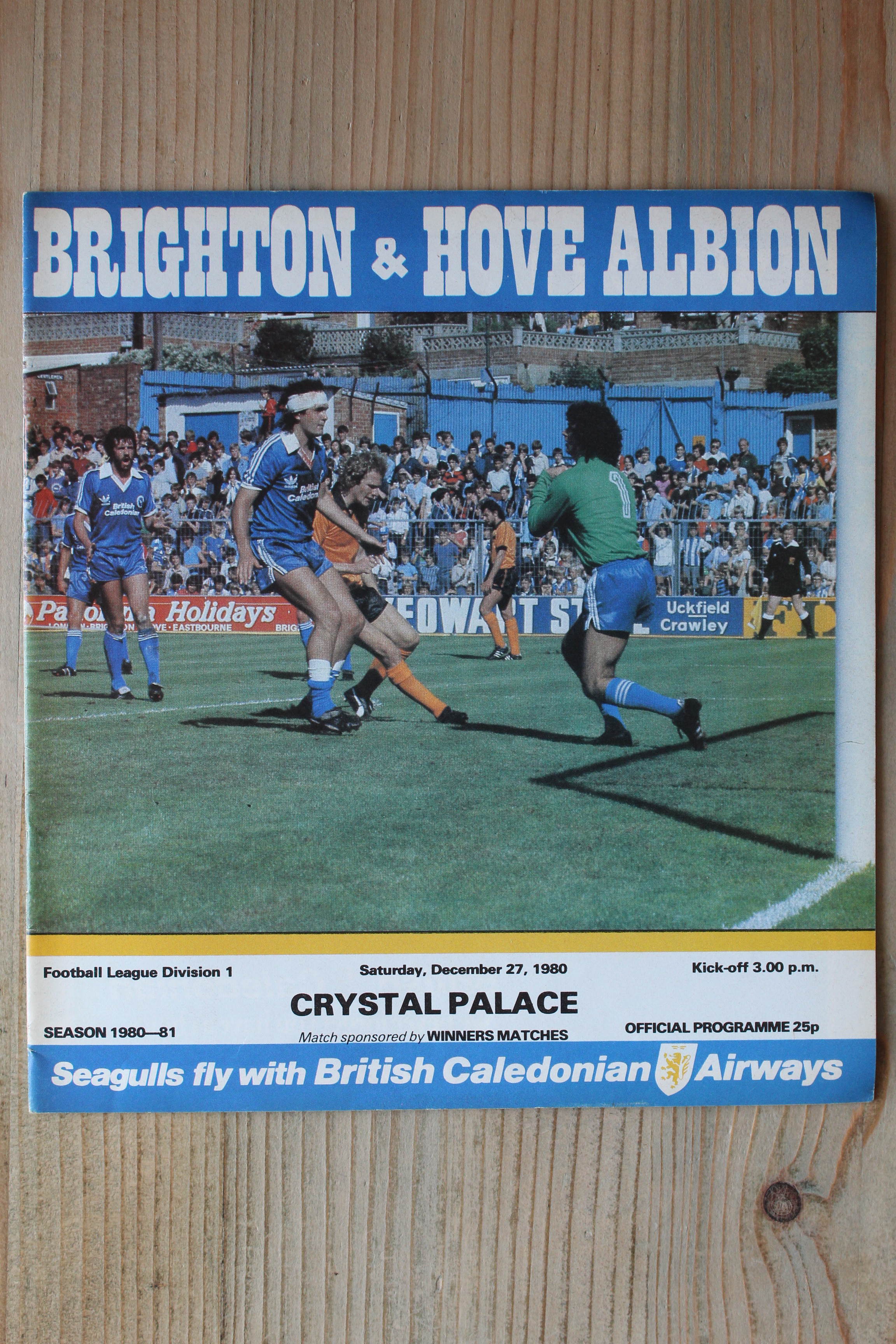 Brighton & Hove Albion FC v Crystal Palace FC