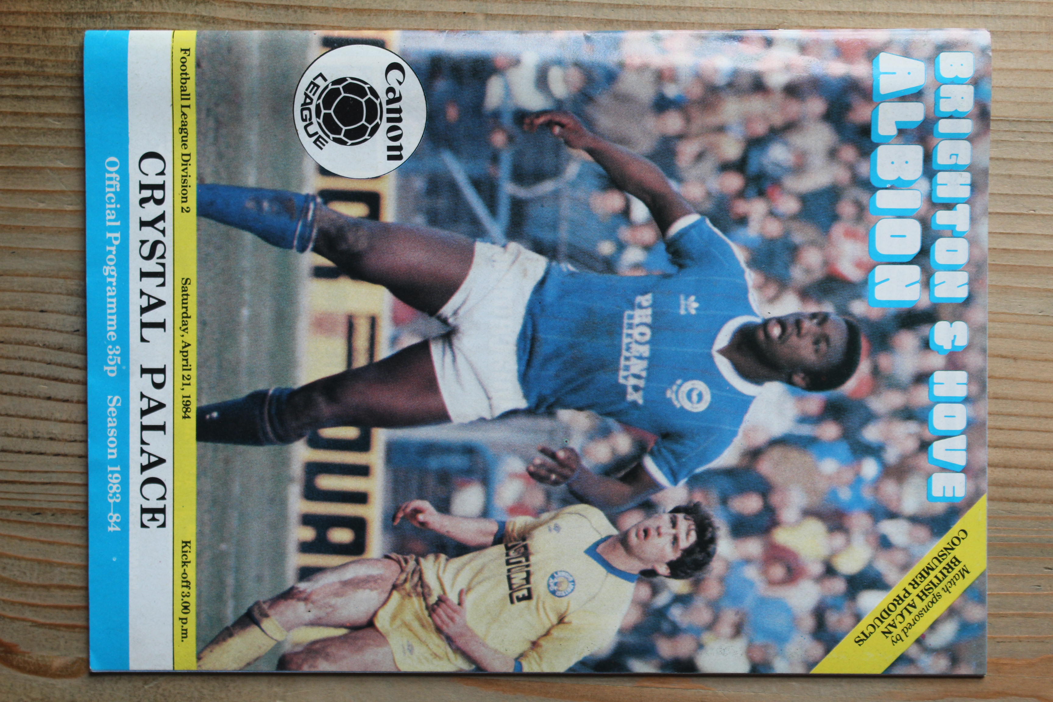 Brighton & Hove Albion FC v Crystal Palace FC