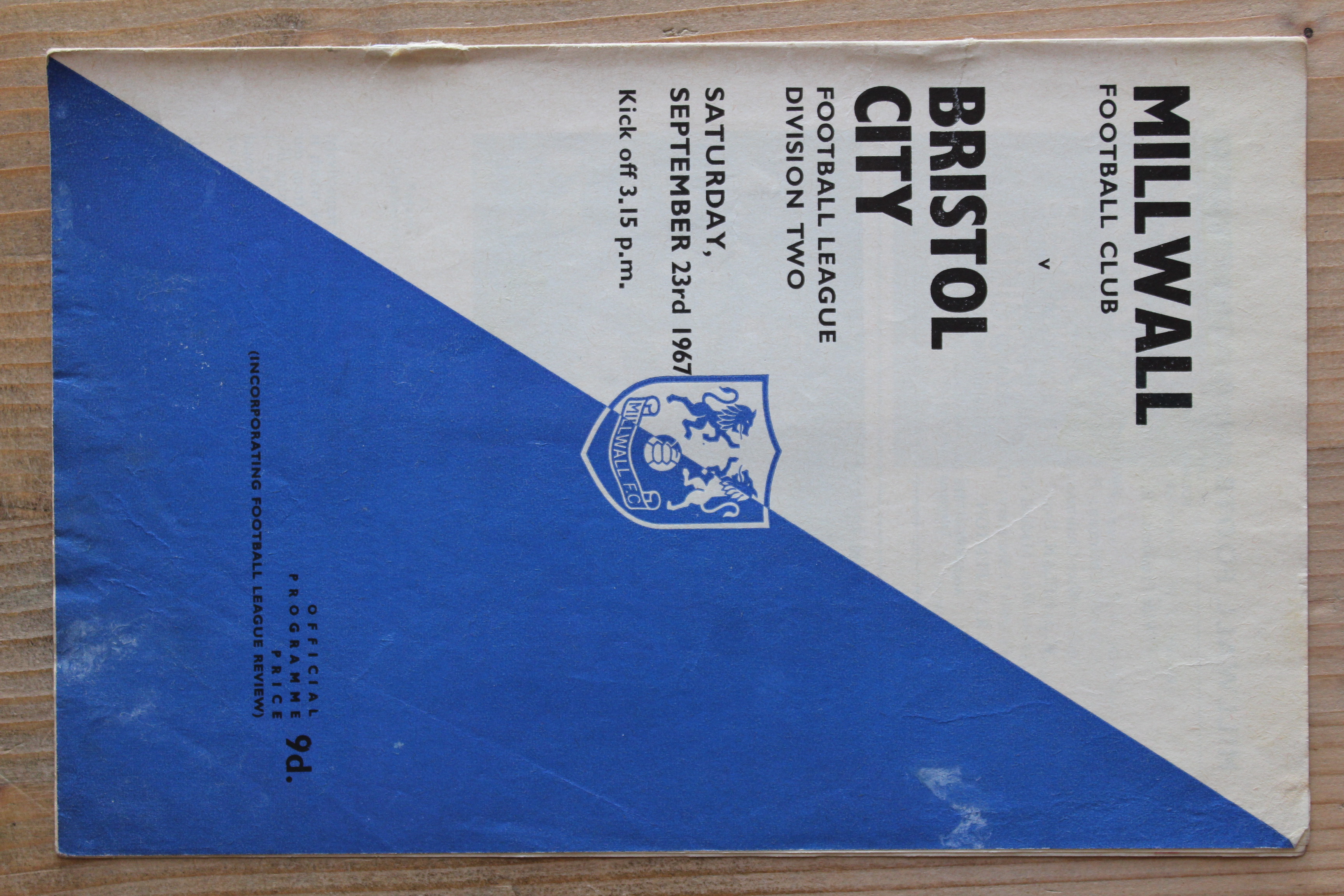 Millwall FC v Bristol City FC